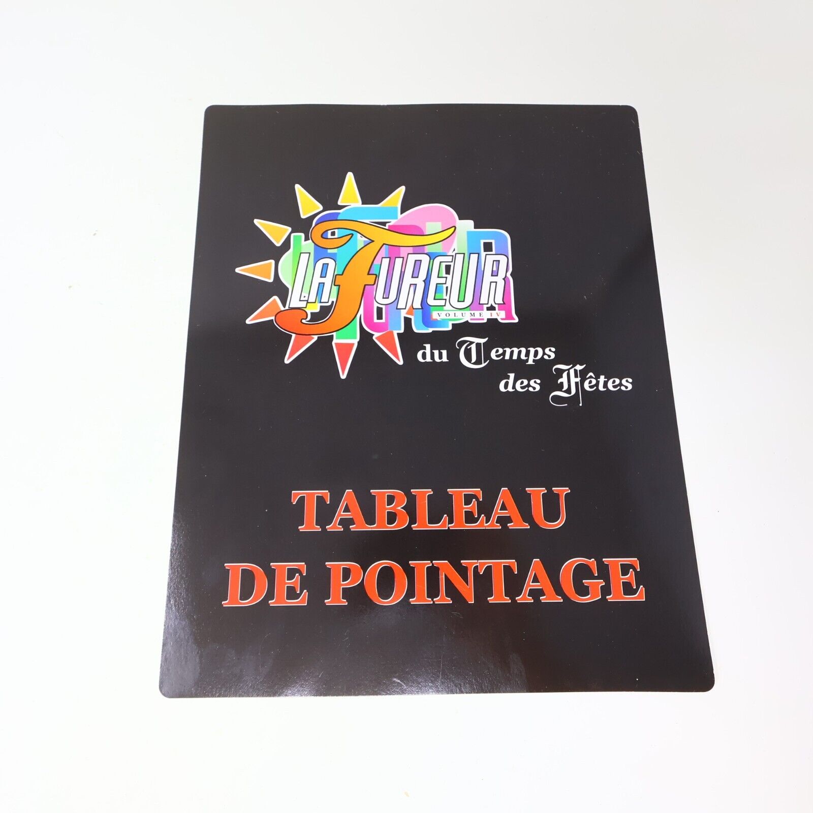 La Fureur Volume 2 & Temps des Fêtes Lot de 2 Jeux Société CD Véronique Cloutier