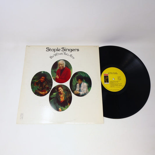 The Staple Singers Be What You Are LP Record Vinyl 1973 Canada Stax STS-3015 70s