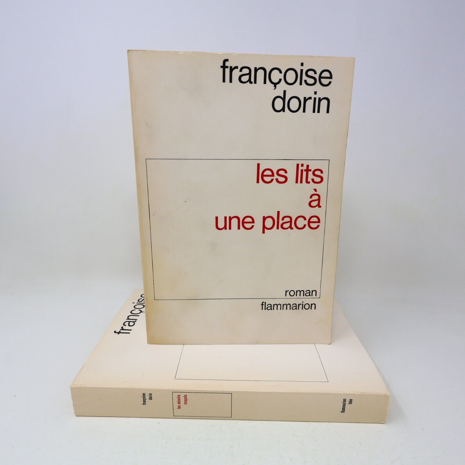 Lot 2 Françoise Dorin Les Miroirs Truqués Les Lits à une Place Livres Français