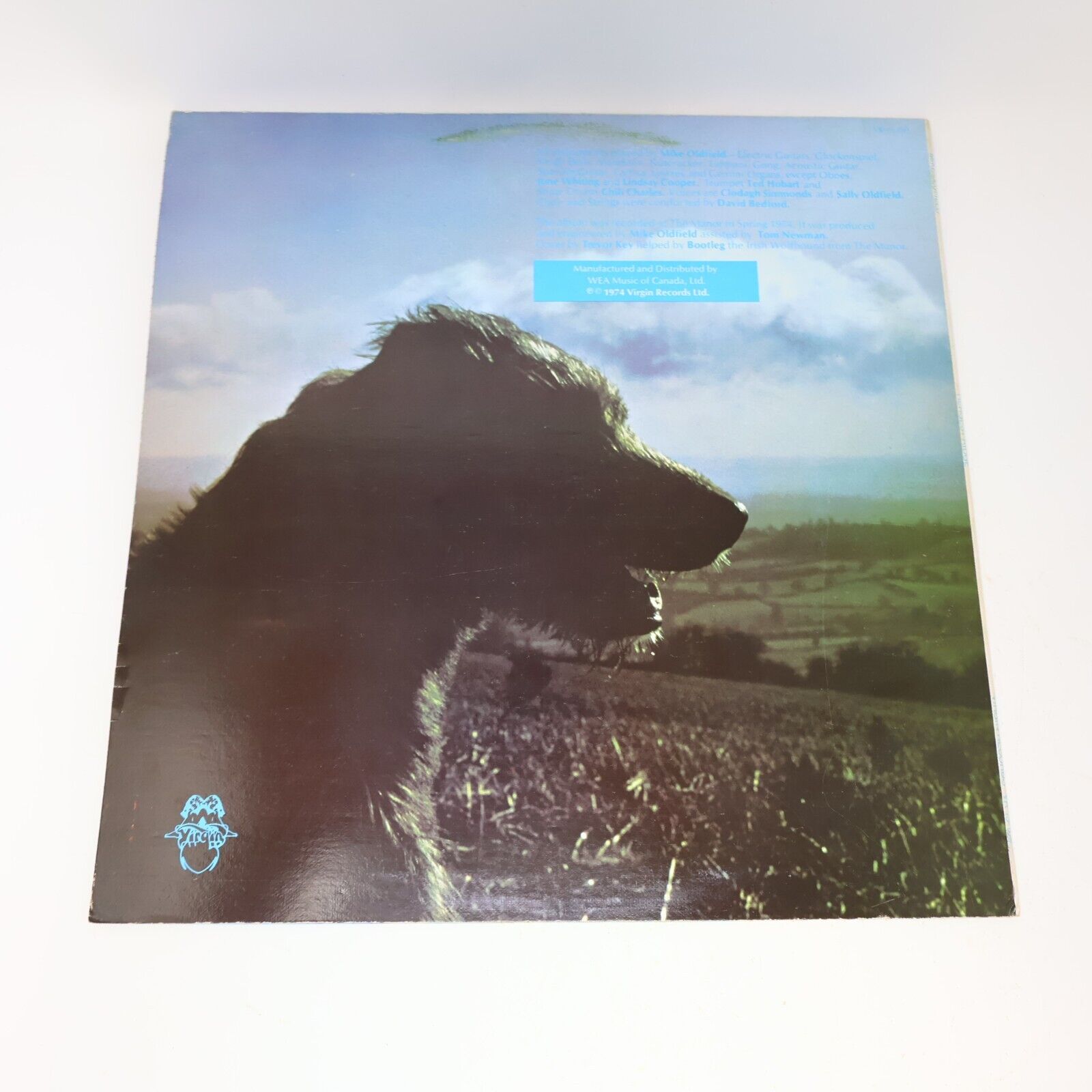 Mike Oldfield Hergest Ridge LP Record Vinyl 1974 ST-VR-743183 Virgin Canada 70s
