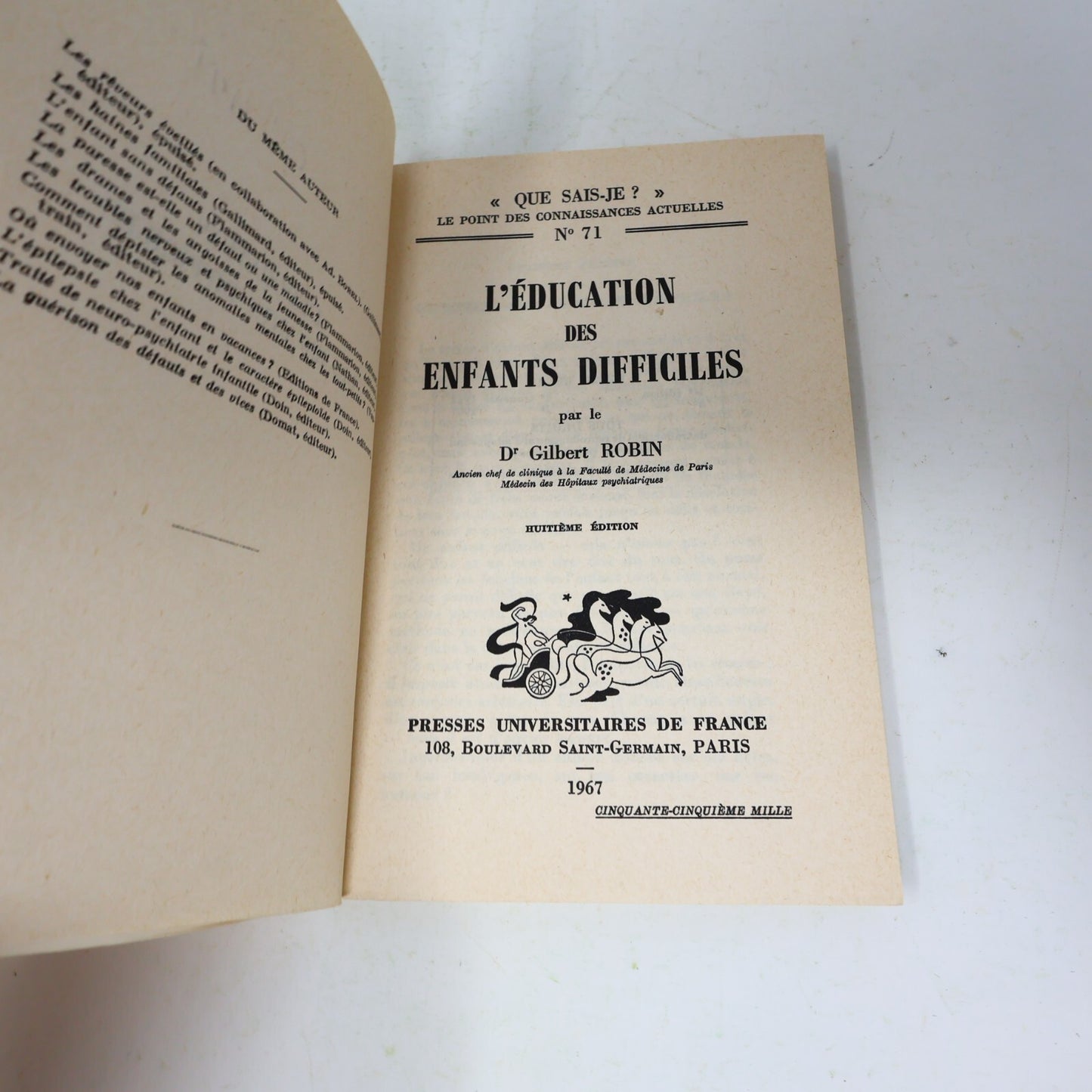 Que Sais-Je? Lot 26 Livres Éducation Géographie Société et Culture PUF Français