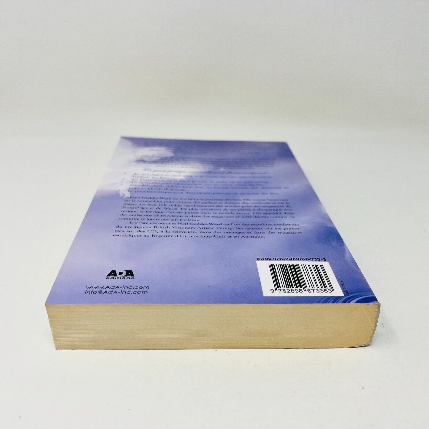 2011 La Magie des Fées de Alicen & Neil Geddes-Ward Livre Ada Méditation Parler
