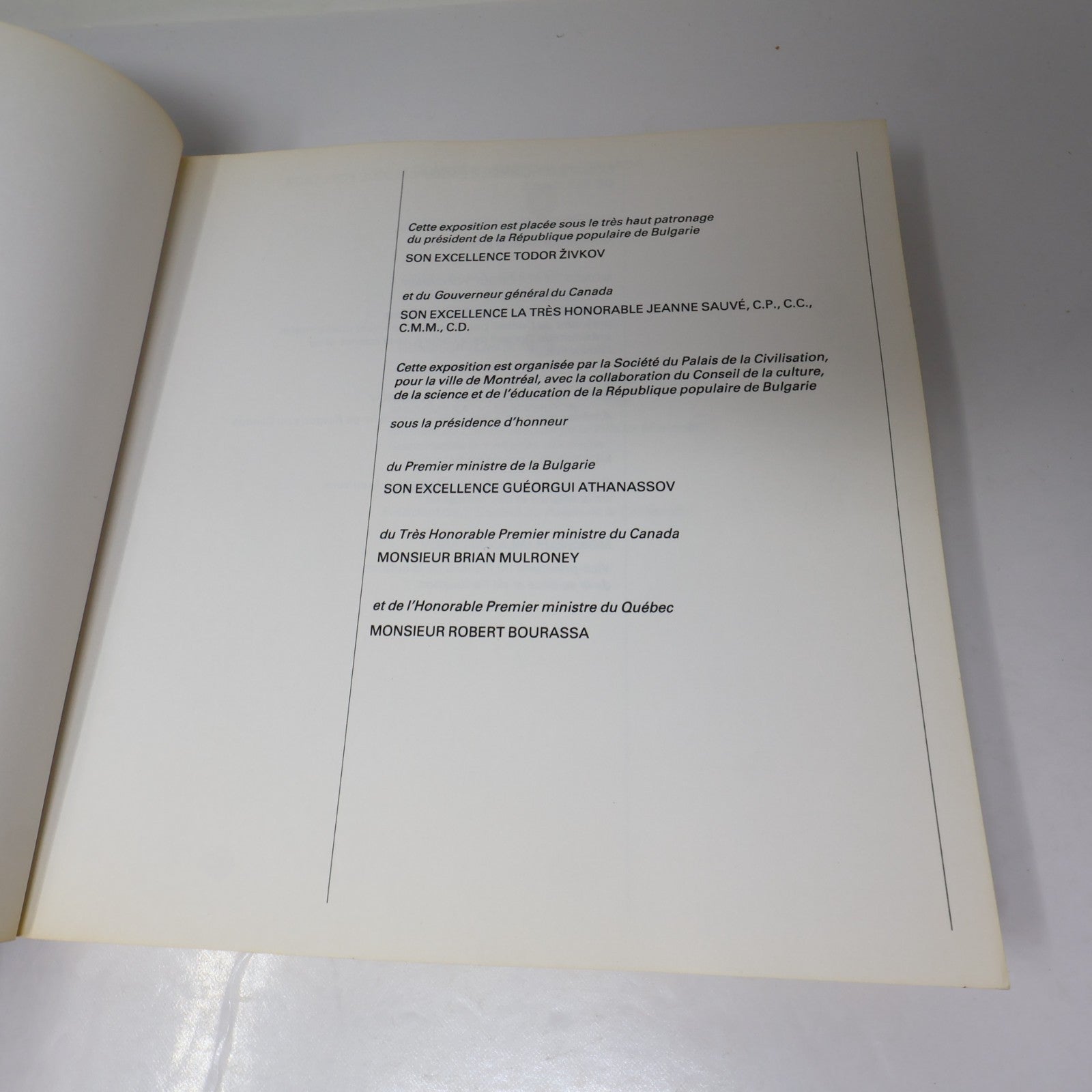 L'Or des Cavaliers Thraces Trésors de Bulgarie 1987 PB Exposition Catalogue Art