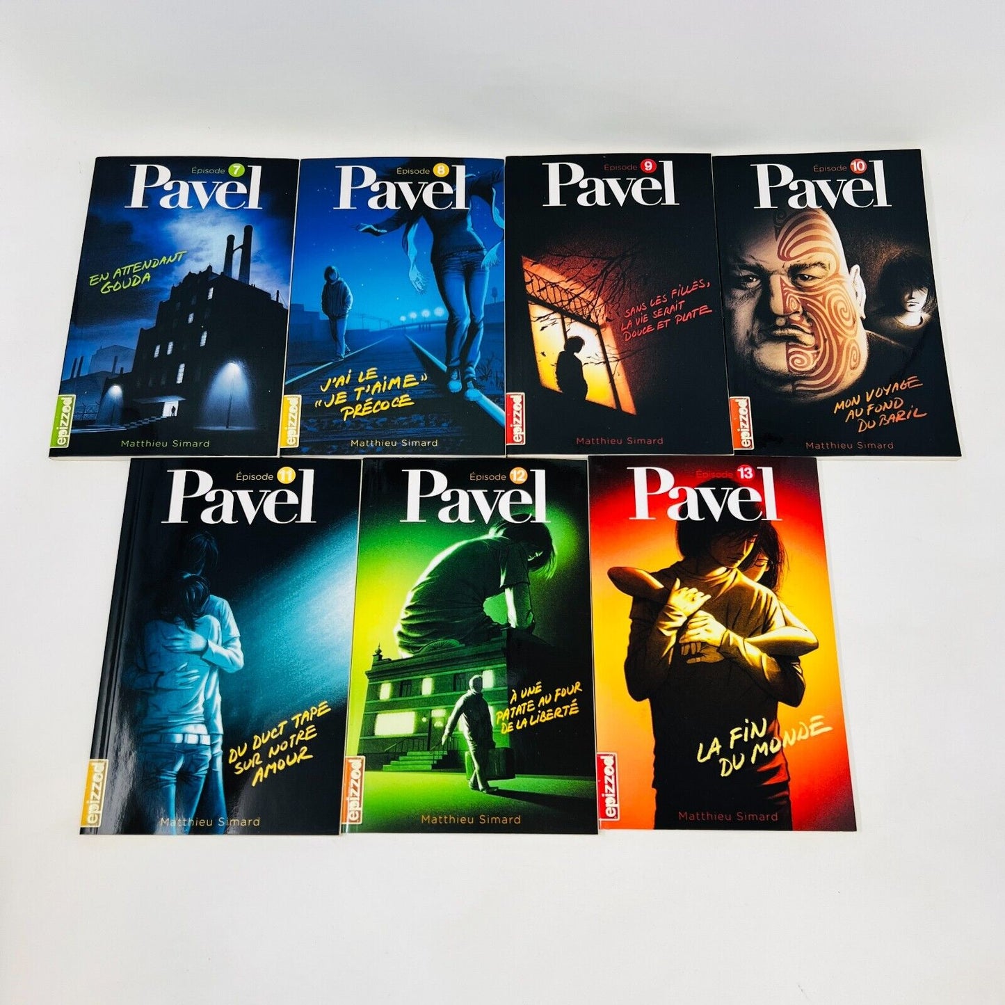 Pavel Épisodes 7 à 13 de Matthieu Simard Lot de Livres Epizzod La Courte Échelle