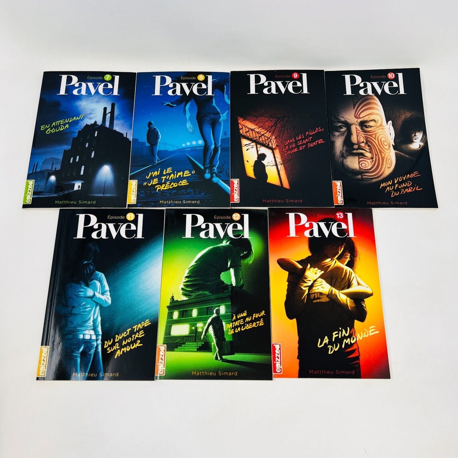 Pavel Épisodes 7 à 13 de Matthieu Simard Lot de Livres Epizzod La Courte Échelle