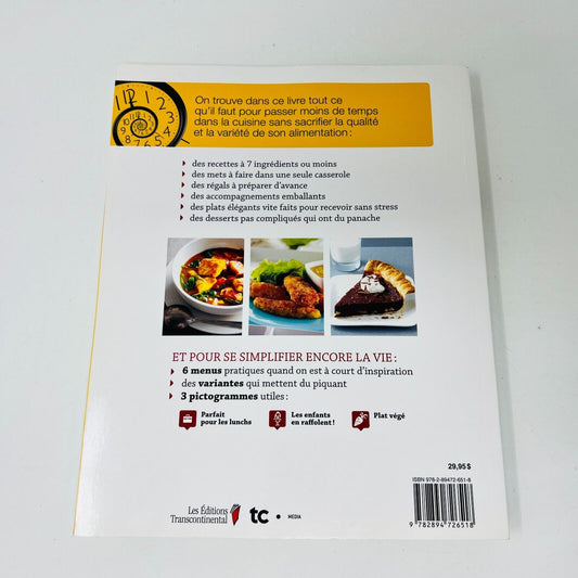 2012 Coup de Pouce Nos 225 Meilleures Recettes Express Livre Cuisine en Français