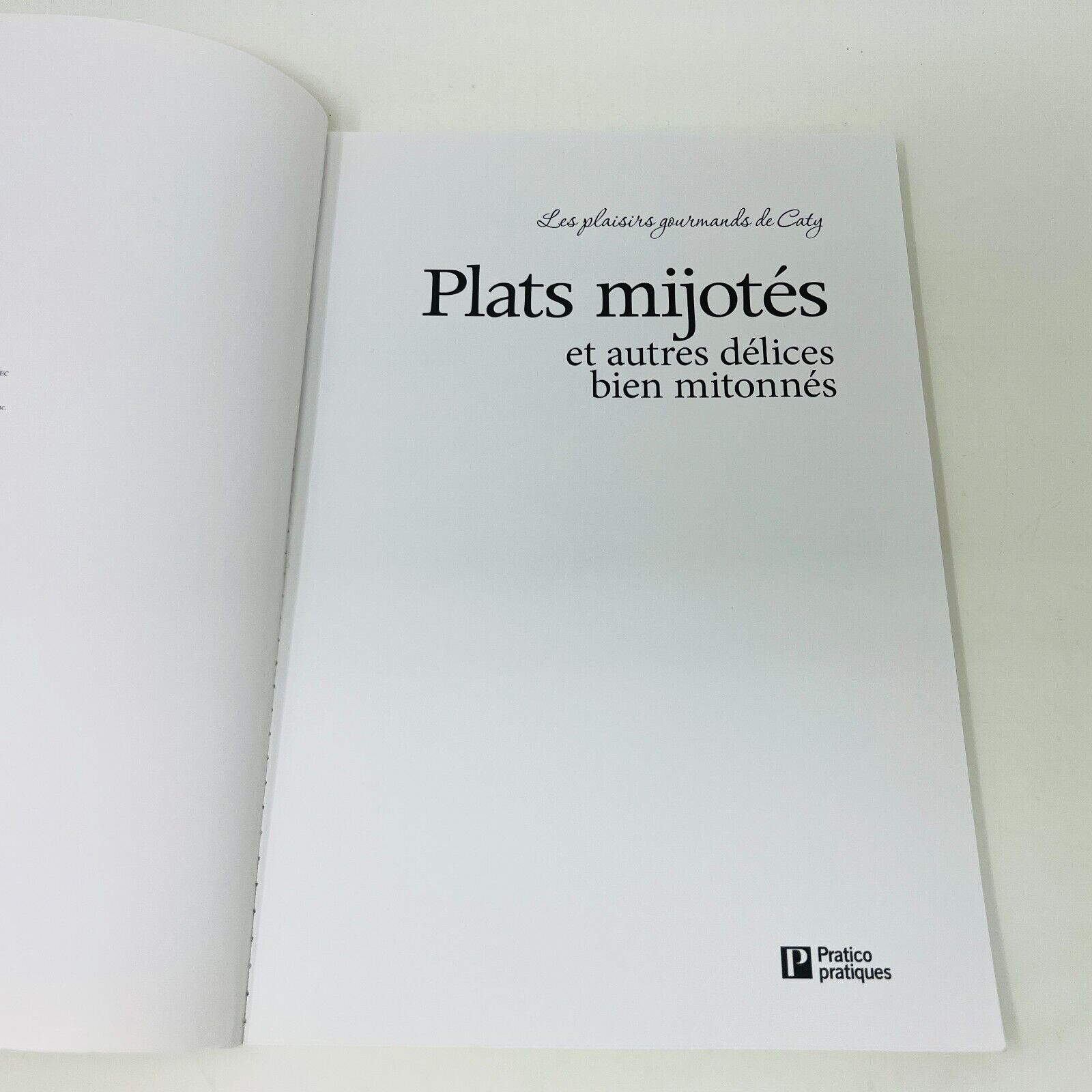 2x Les Plaisirs Gourmands de Caty Plats Mijotés À l'Érable Lot Livres Français