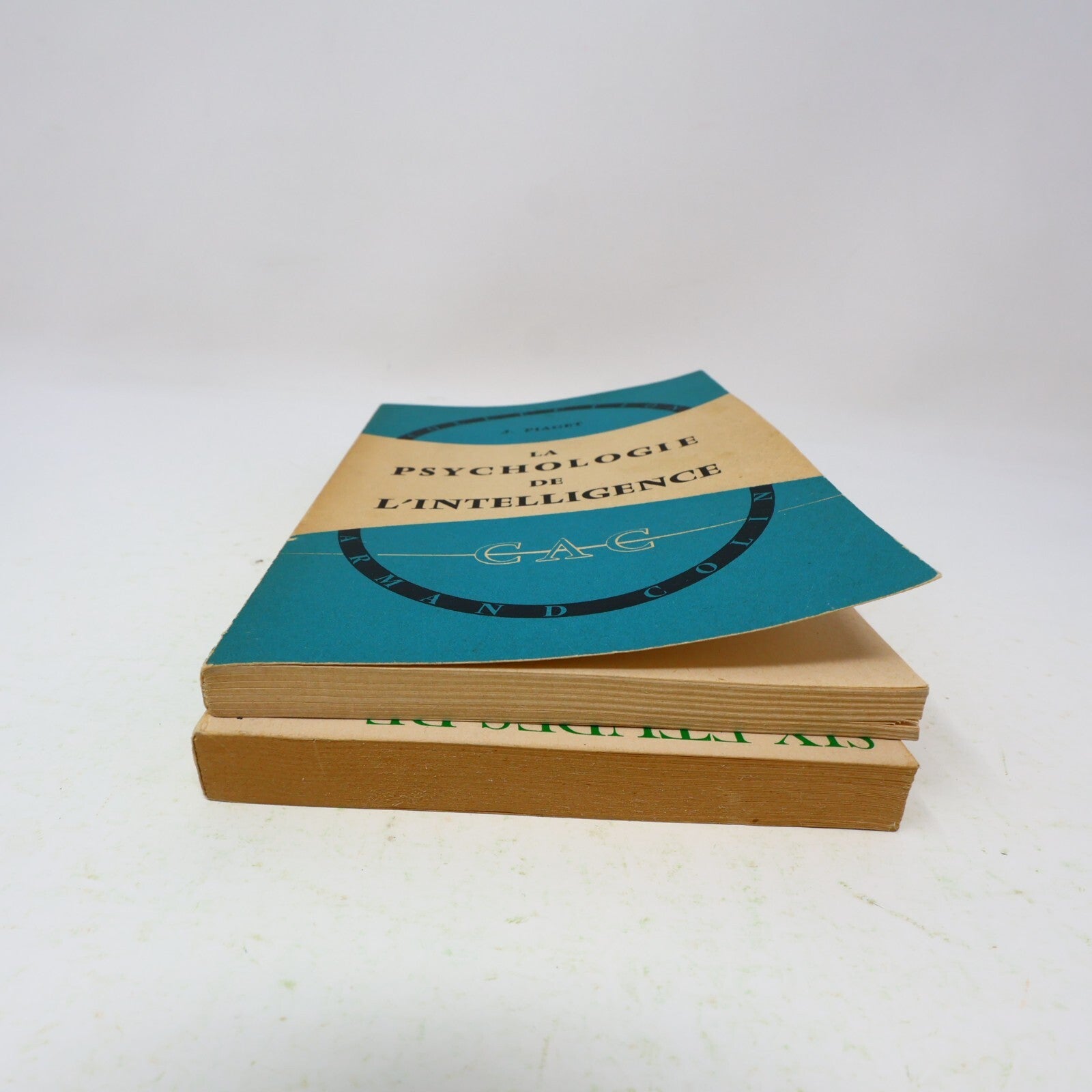 Jean Piaget Lot 2 Livres Psychologie de l'Intelligence/Six Études de Psychologie