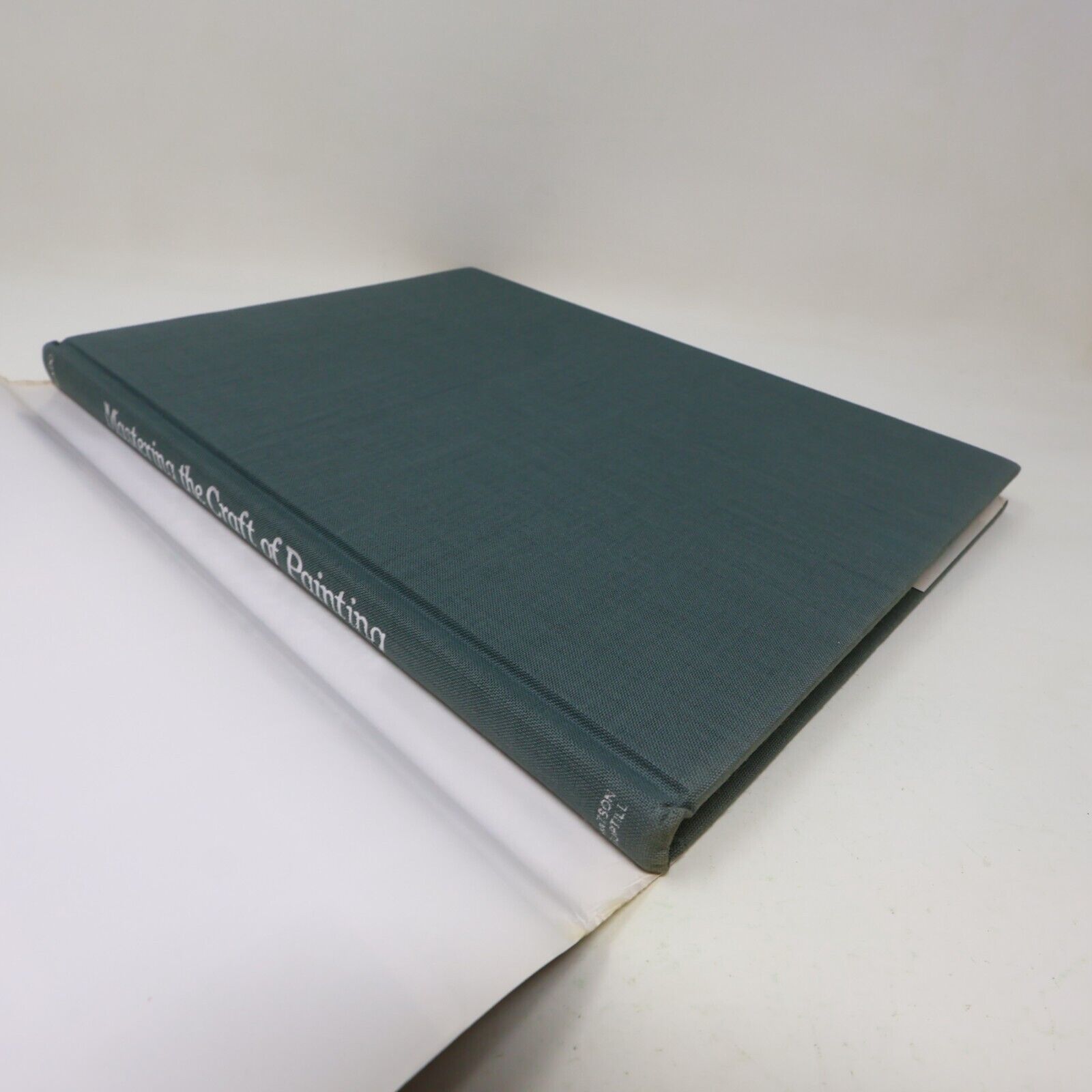 1985 Mastering the Craft of Painting Angelo John Grado Arts 1st Print Hardcover