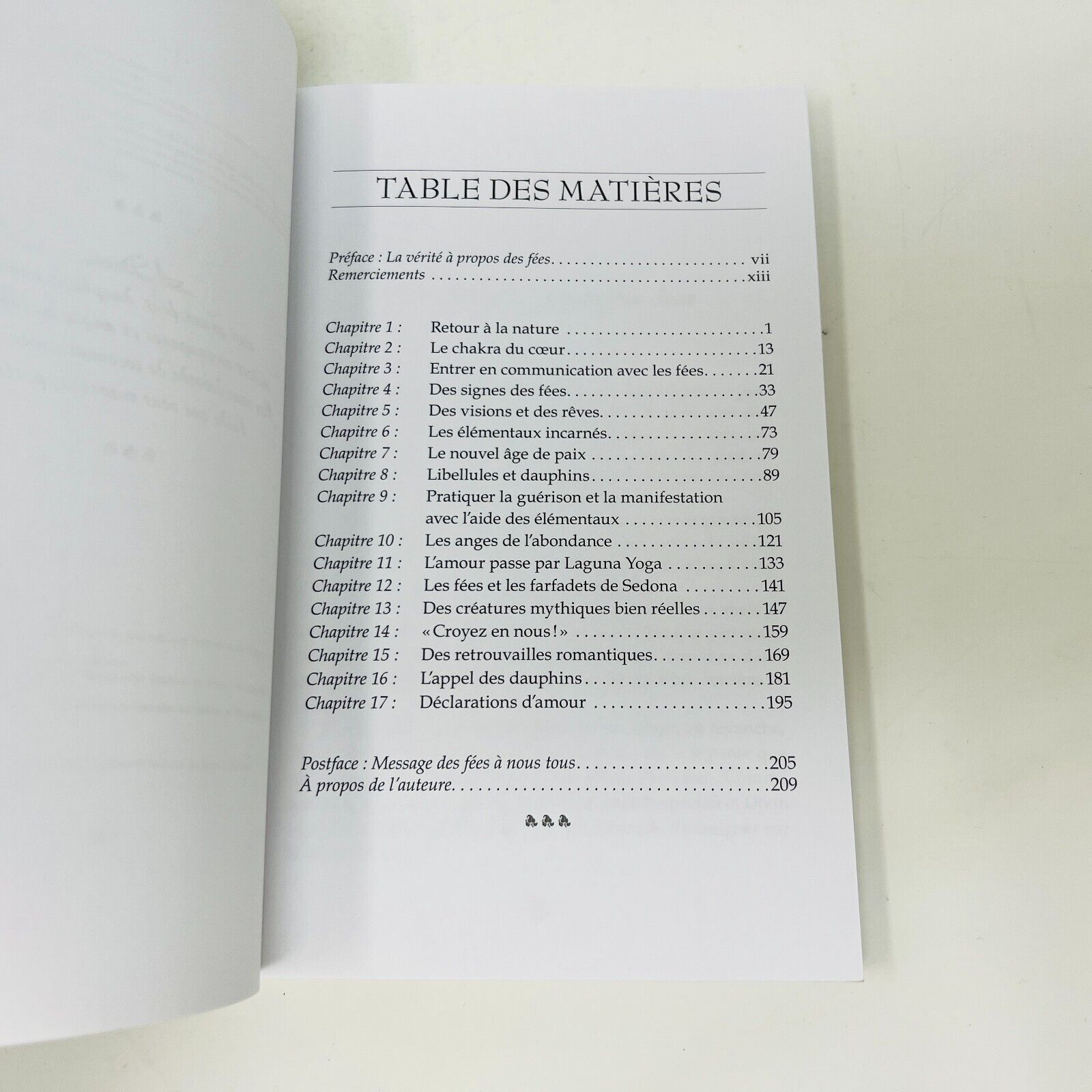 2008 Guérir avec l'Aide des Fées de Doreen Virtue Livre ADA en Français French