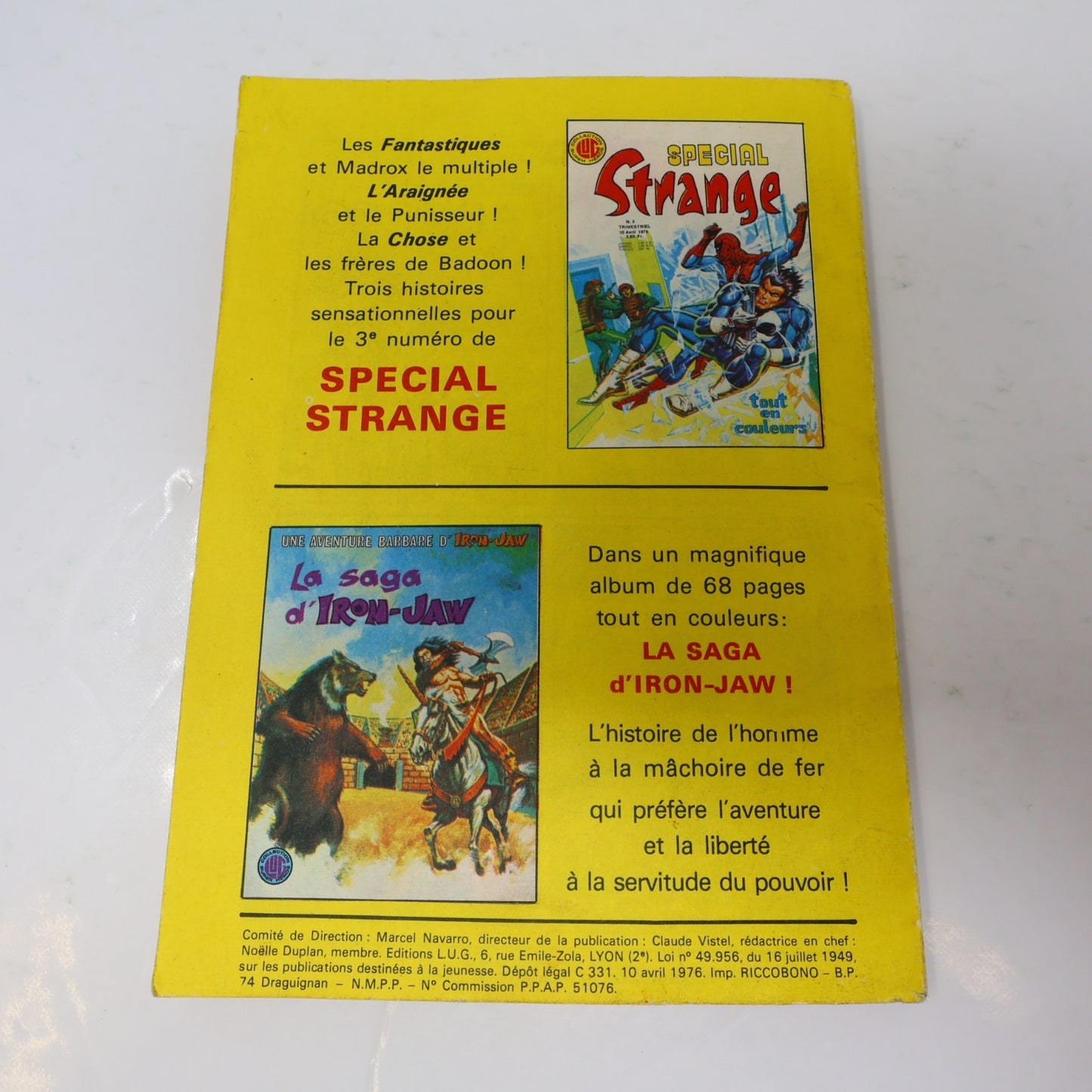 Tipi/Néro Kid/Kiwi/Yampa/Rodeo Lot 6 Bandes dessinées Western Français 1974-76