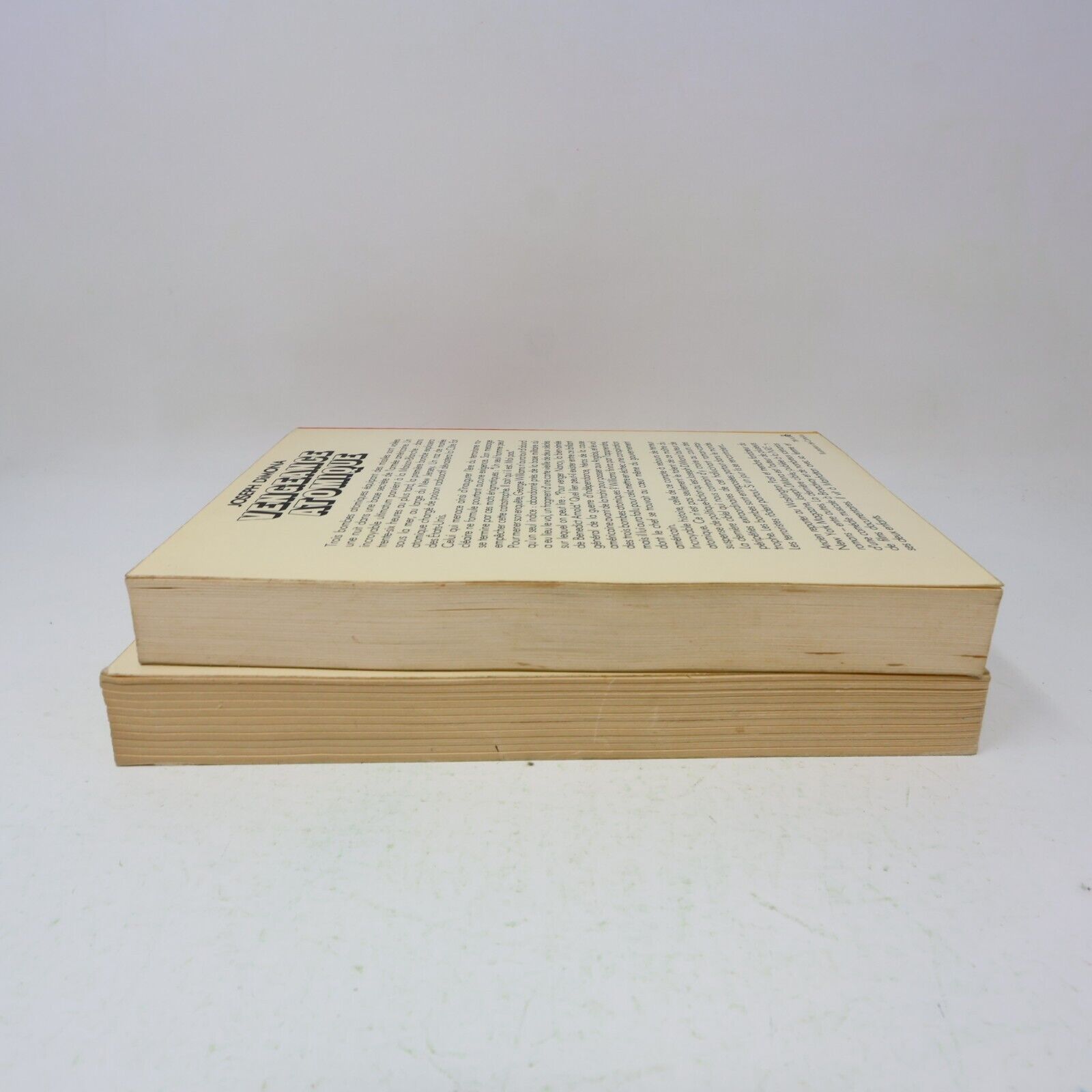 Lot 2 Joseph Dimona nrf La Dernière Cible Vengeance Atomique Livres Français 70s
