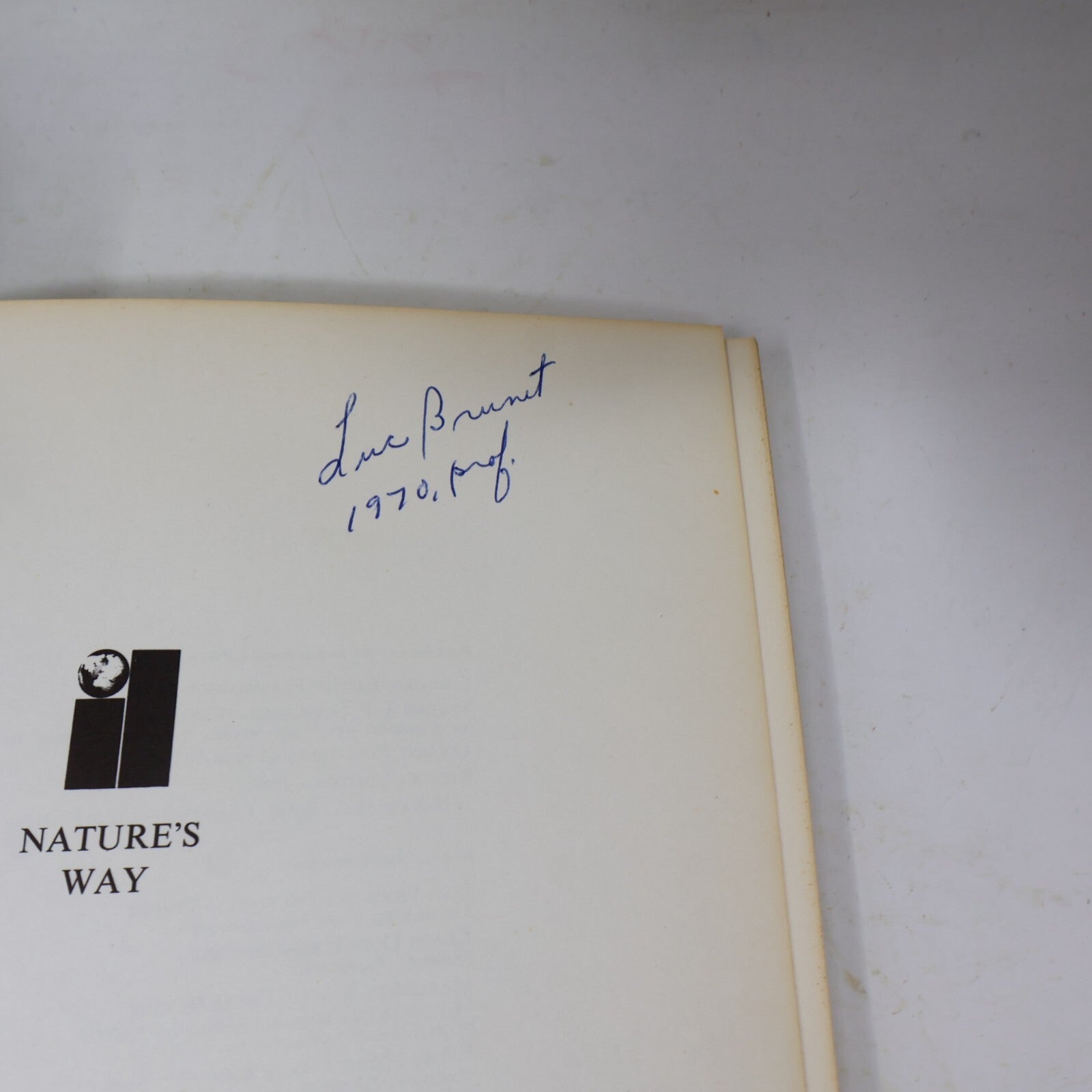1969 Nature's Way David Stephen James Lockie Collins Animals 1st Edition Book HC