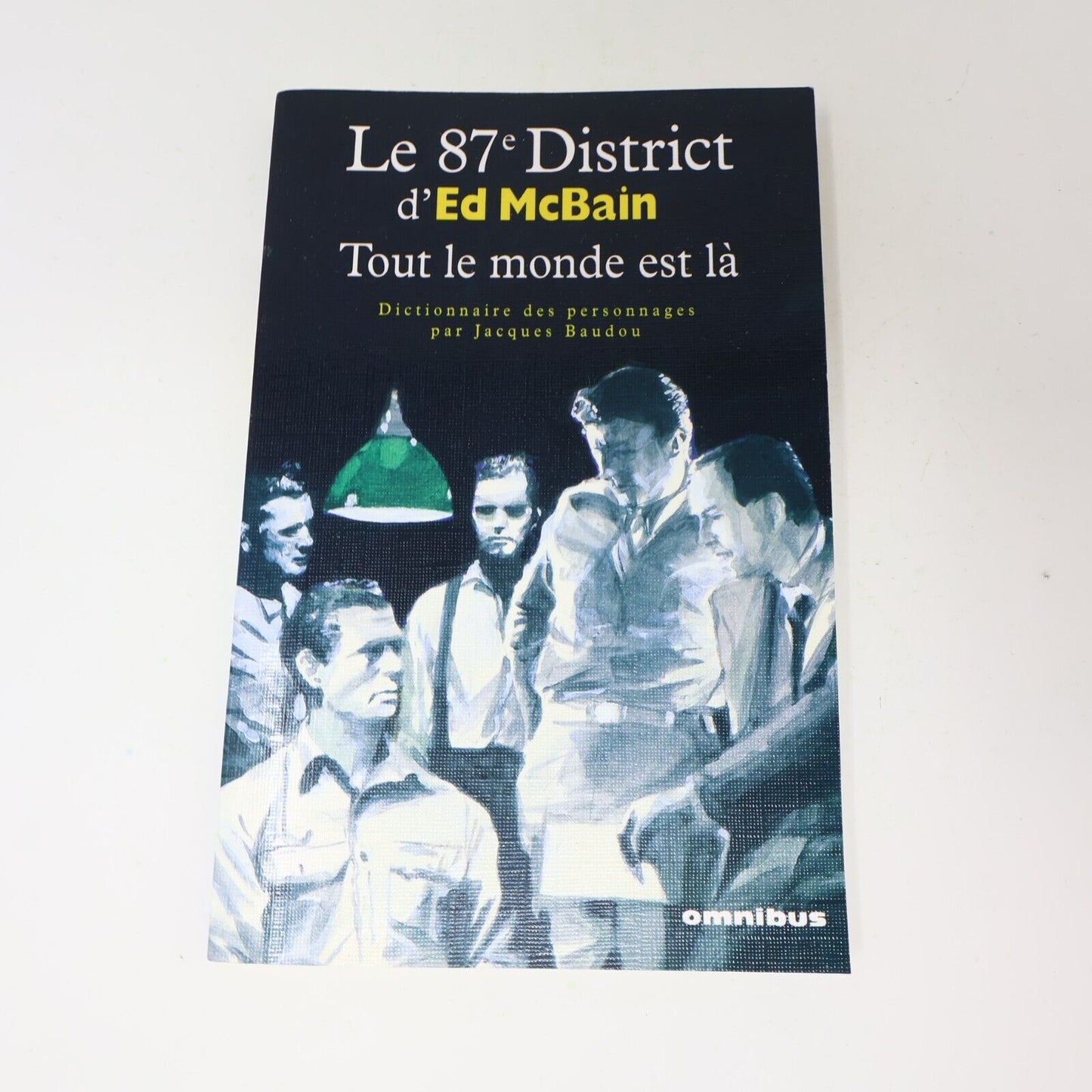 Le 87e District #1-8 + Dictionnaire Ed Mcbain Omnibus Roman Policier Lot French