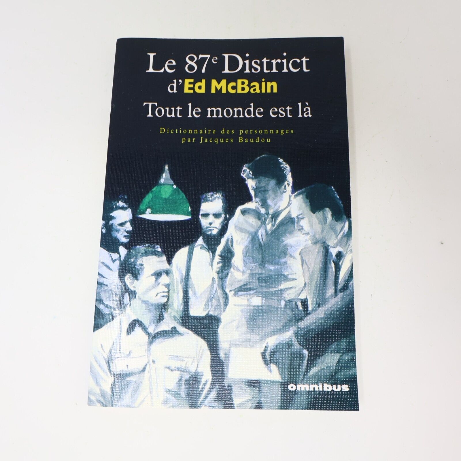 Le 87e District #1-8 + Dictionnaire Ed Mcbain Omnibus Roman Policier Lot French