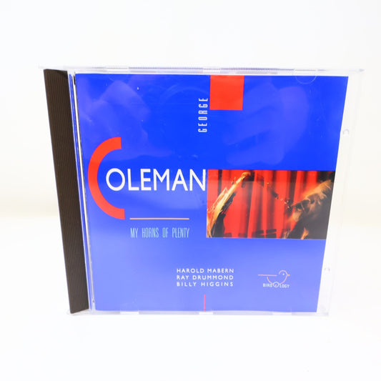 My Horns of Plenty CD George Coleman/Harold Mabern/Bill Higgins/Ray Drummond 90s
