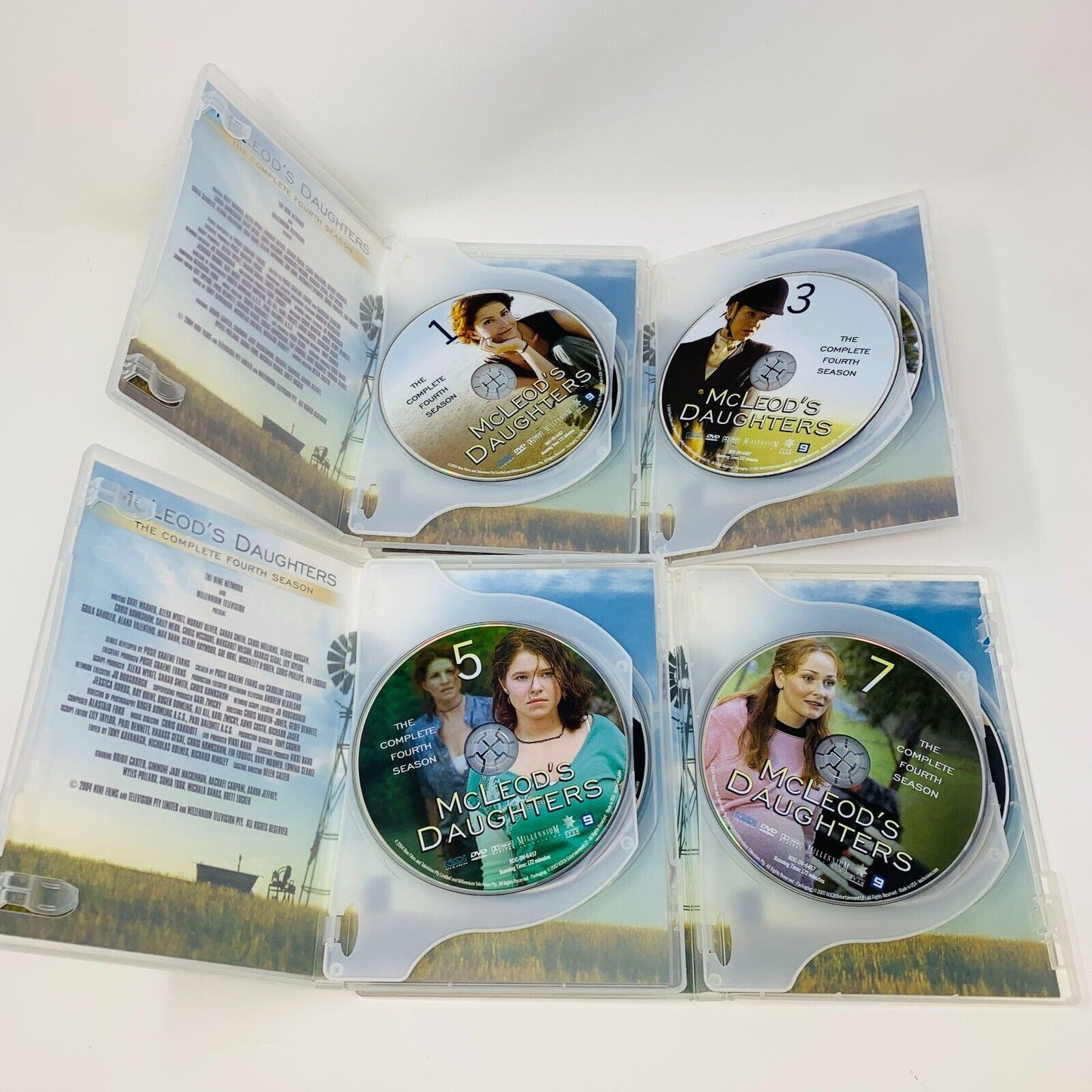 2007 McLeod's Daughters The Complete Fourth Season #4 NTSC TV Serie DVD Tested 