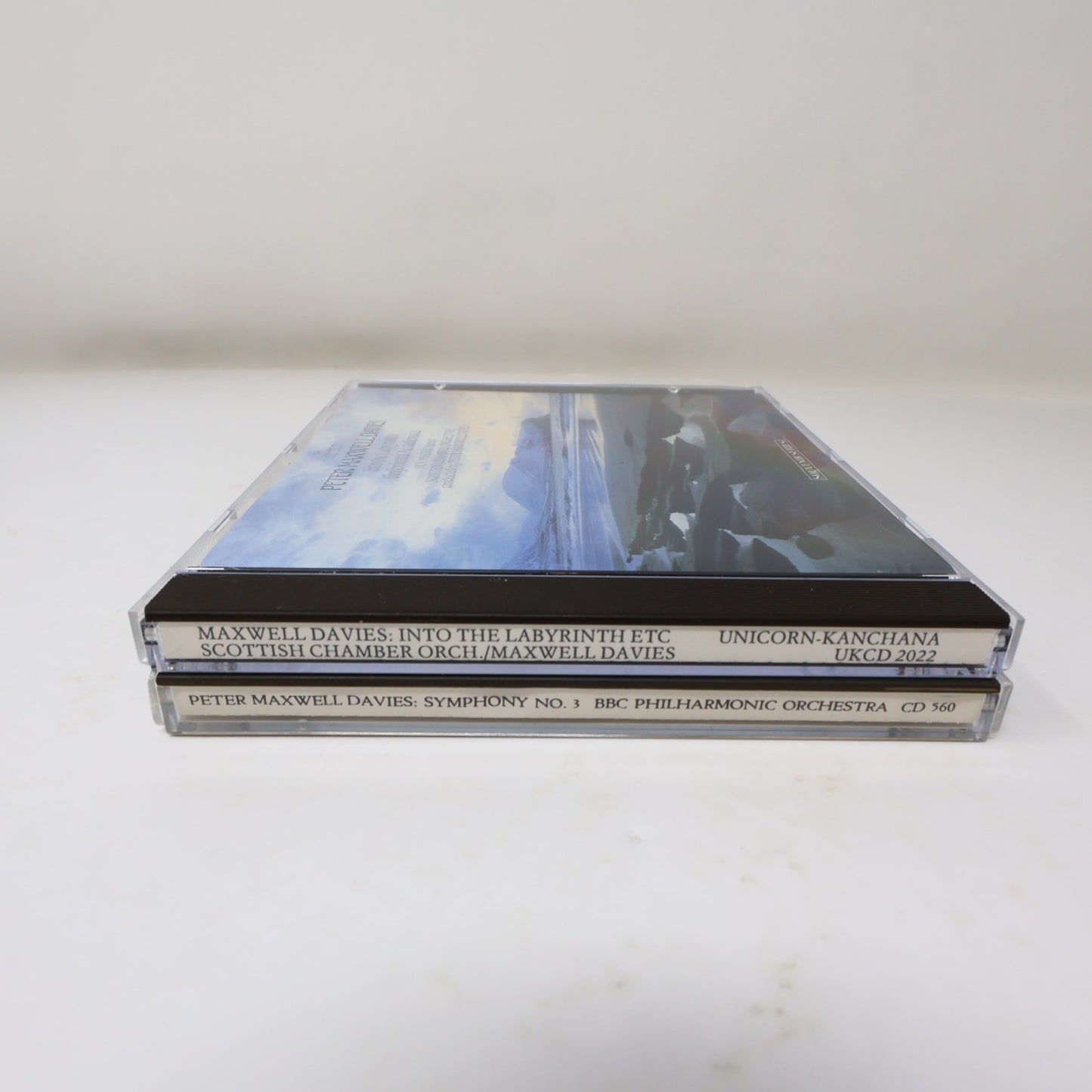 Peter Maxwell Davies 2 CD Lot Into The Labyrinth/Symphony #3 Edward Downes