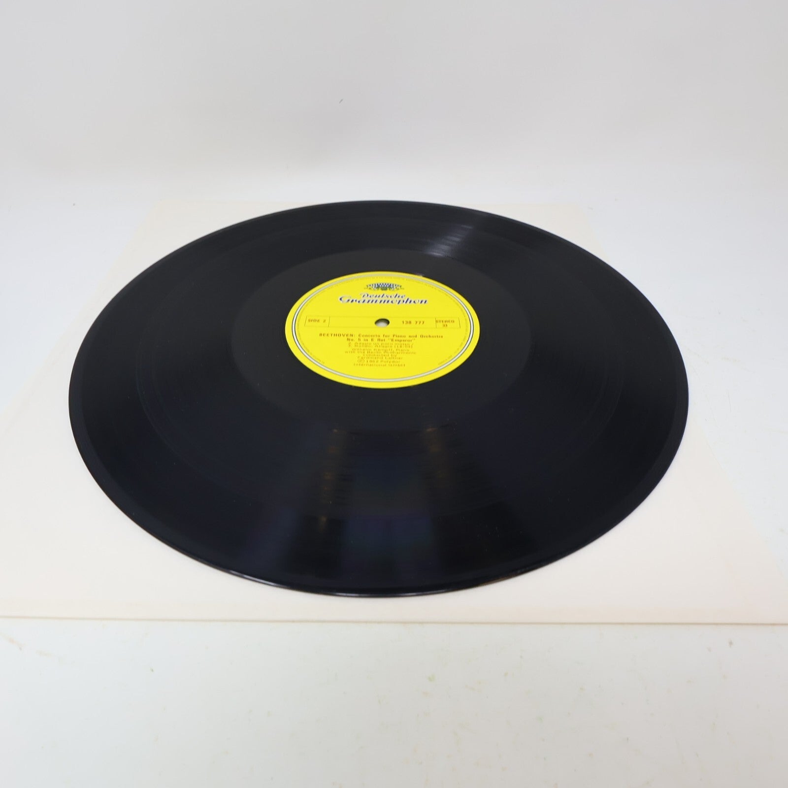 Beethoven Wilhelm Kempff Leitner Klavierkonzert Nr. 5 Es-dur LP Record 138 777