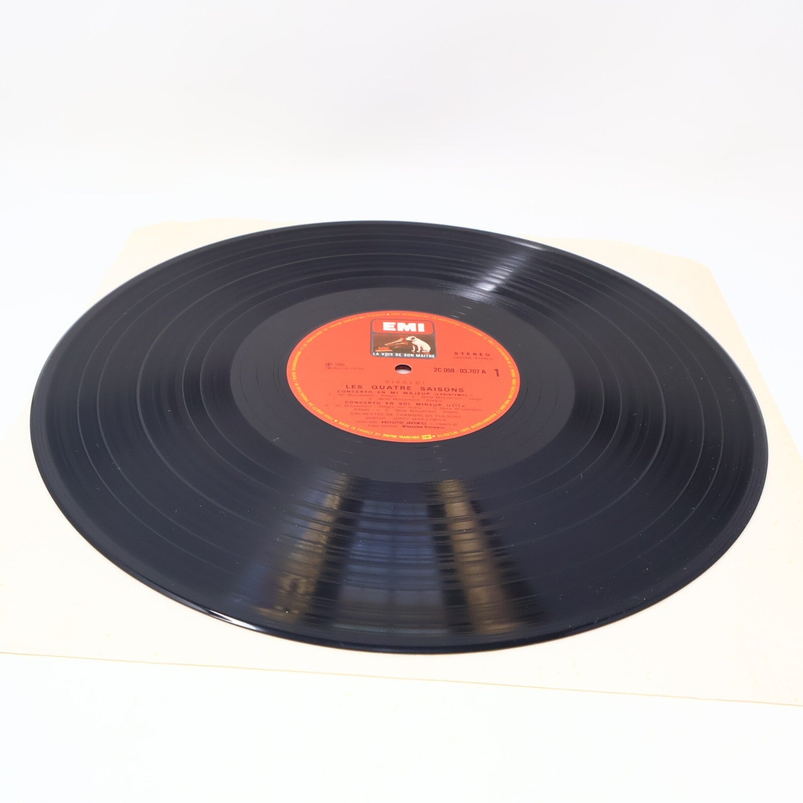 Jerzy Maksymiuk Vivaldi Les Quatre Saisons Orchestre Pologne Record C 059-03707