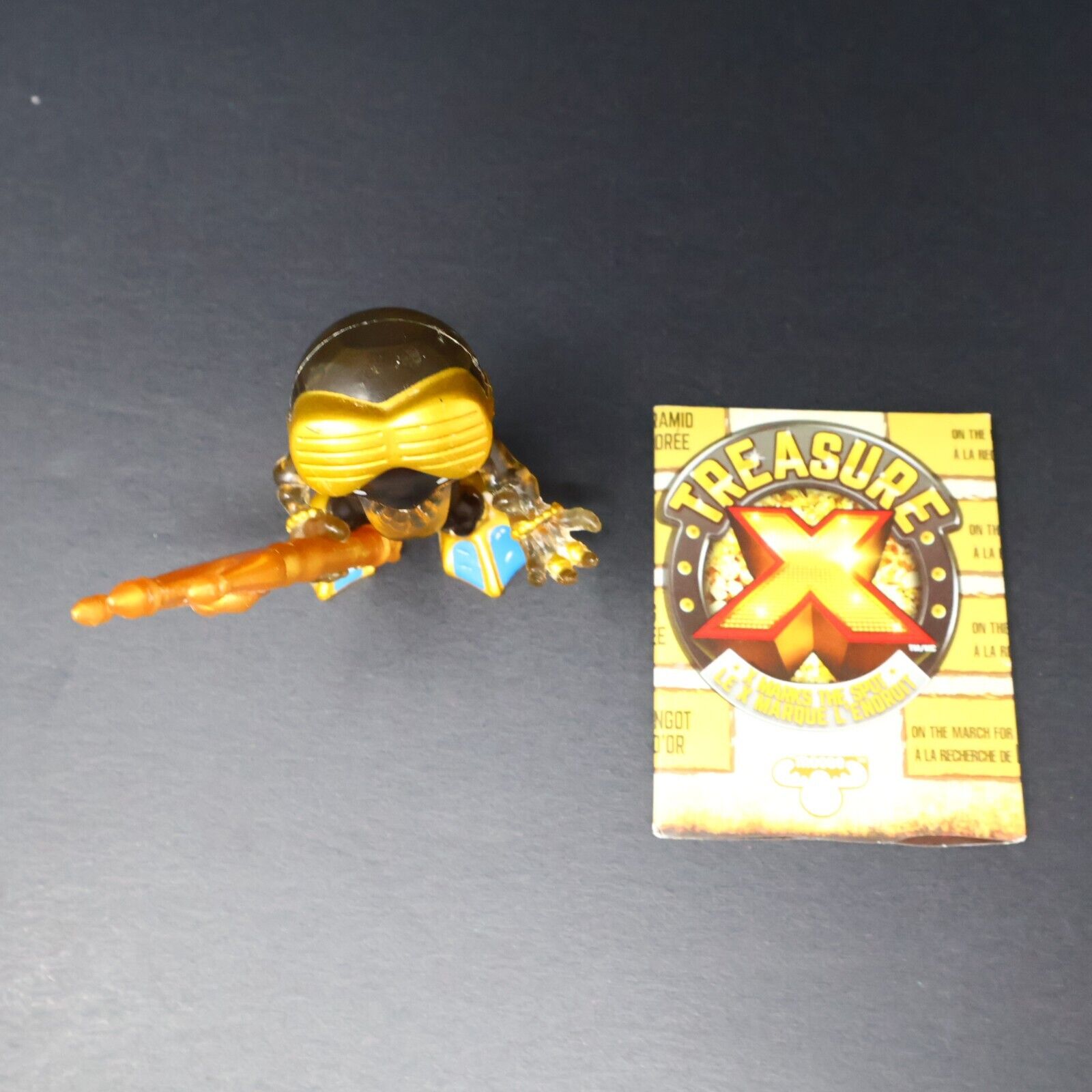 Treasure X Gold-Fin Rare Crystal Figure Scuba Scavenger Moose Toy Collectible