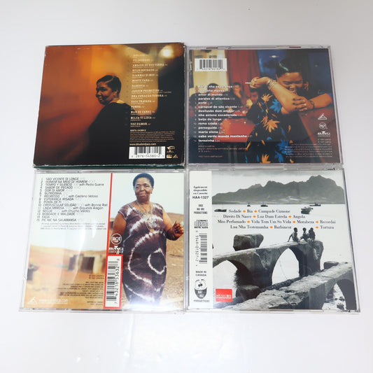 Cesaria Evora 4 CD Lot Café Atlantico/Miss Perfumado/Voz D'Amor/Sao Vicente di