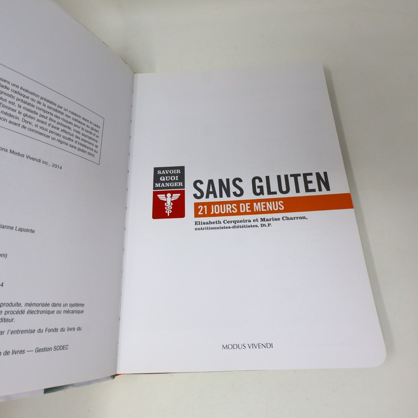 21 Jours de Menus Alimentation Nutrition Diététique Sans Gluten 2014 Français PB