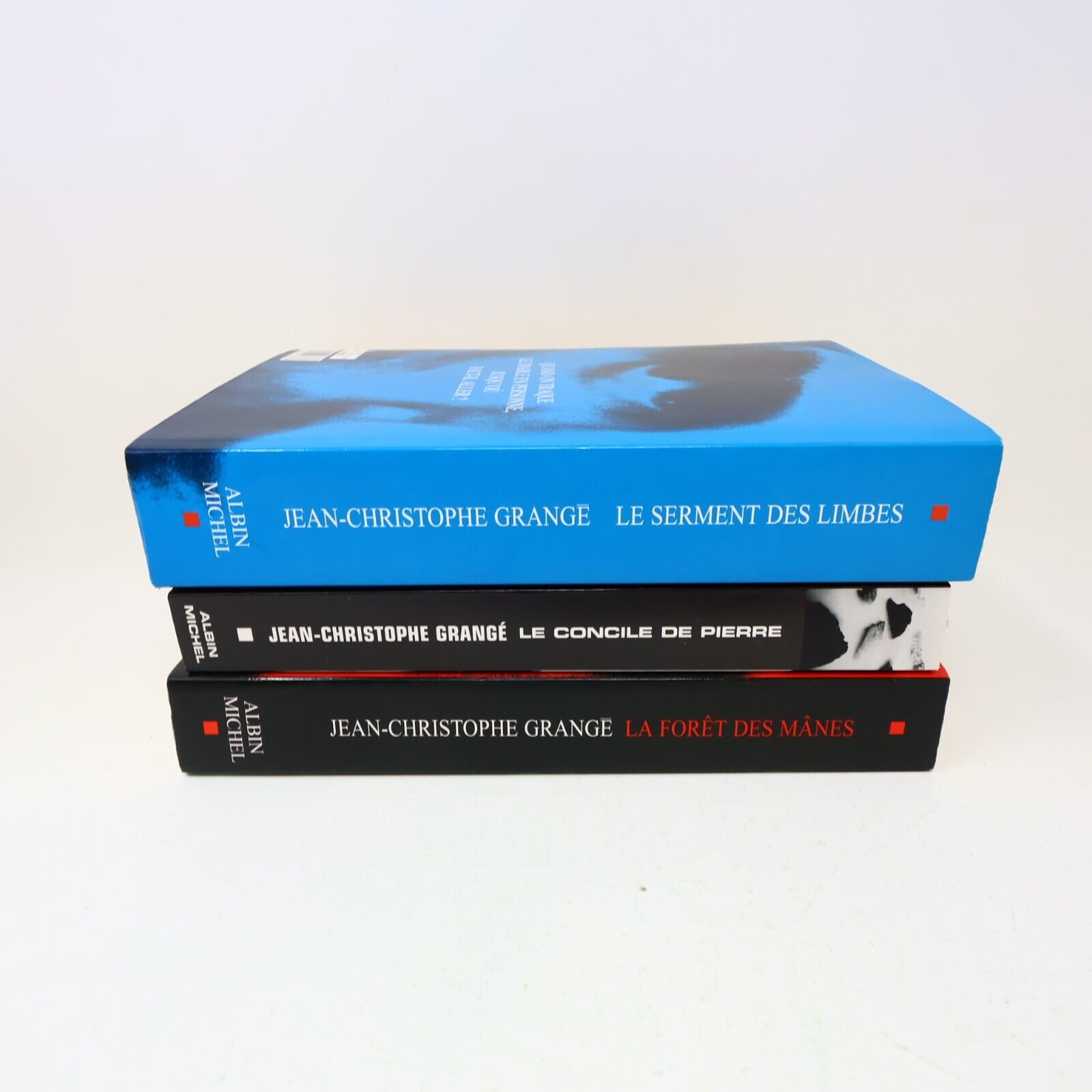 Lot 3 Jean-Christophe Grangé Le Serment des Limbes La Forêt des Mânes Livres PB