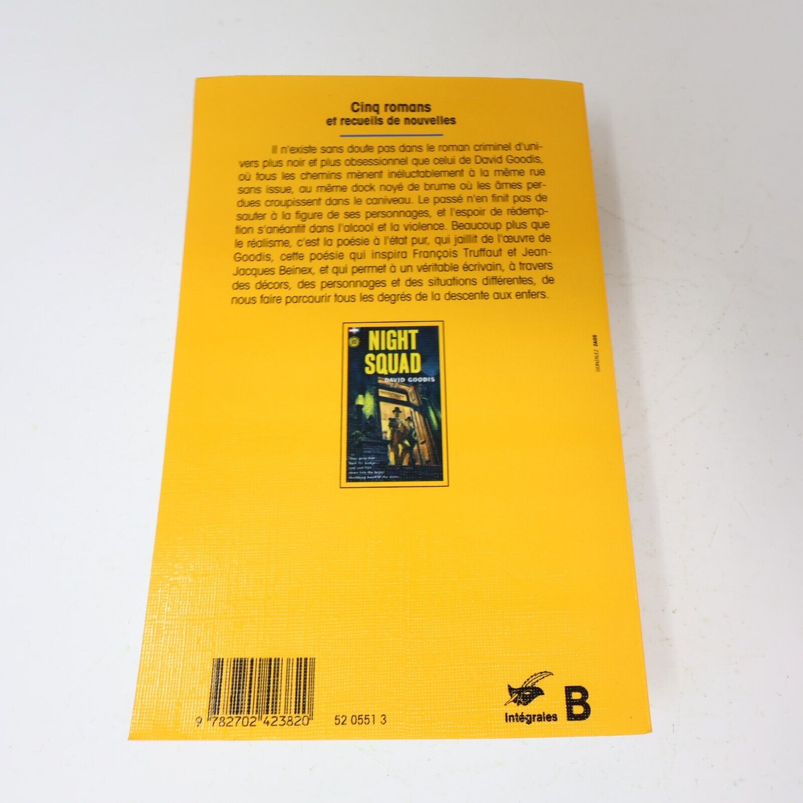 Intégrale David Goodis #2 1994 Librairie des Champs-Élysées Français Omnibus 90s