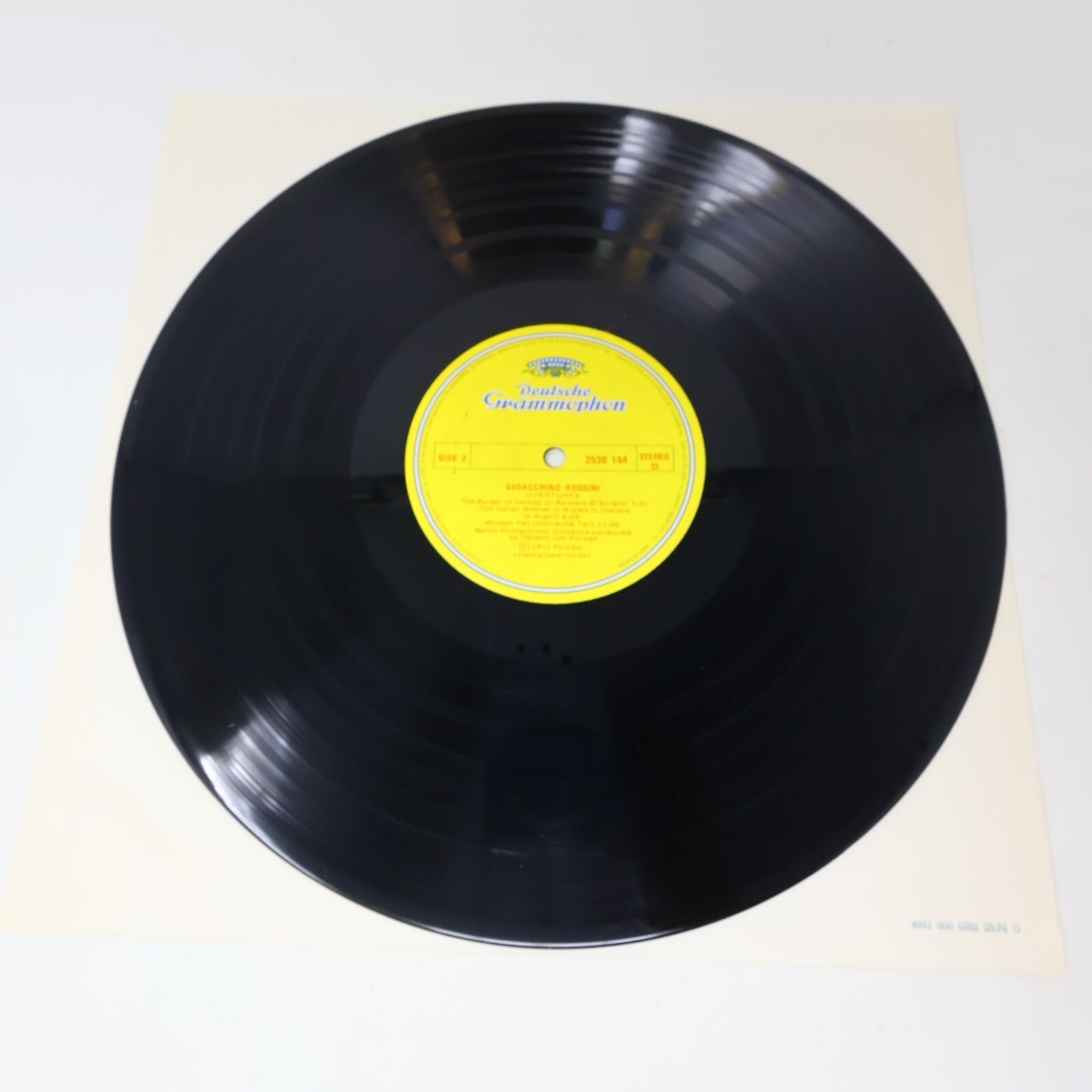 Herbert von Karajan Rossini Ouvertüren Berliner Philharmoniker Record 2530 144