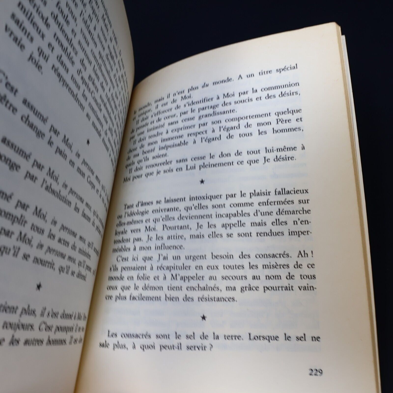 1983 Quand le Seigneur Parle au Cœur Carnets Spirituels Inédits Paperback PB 80s