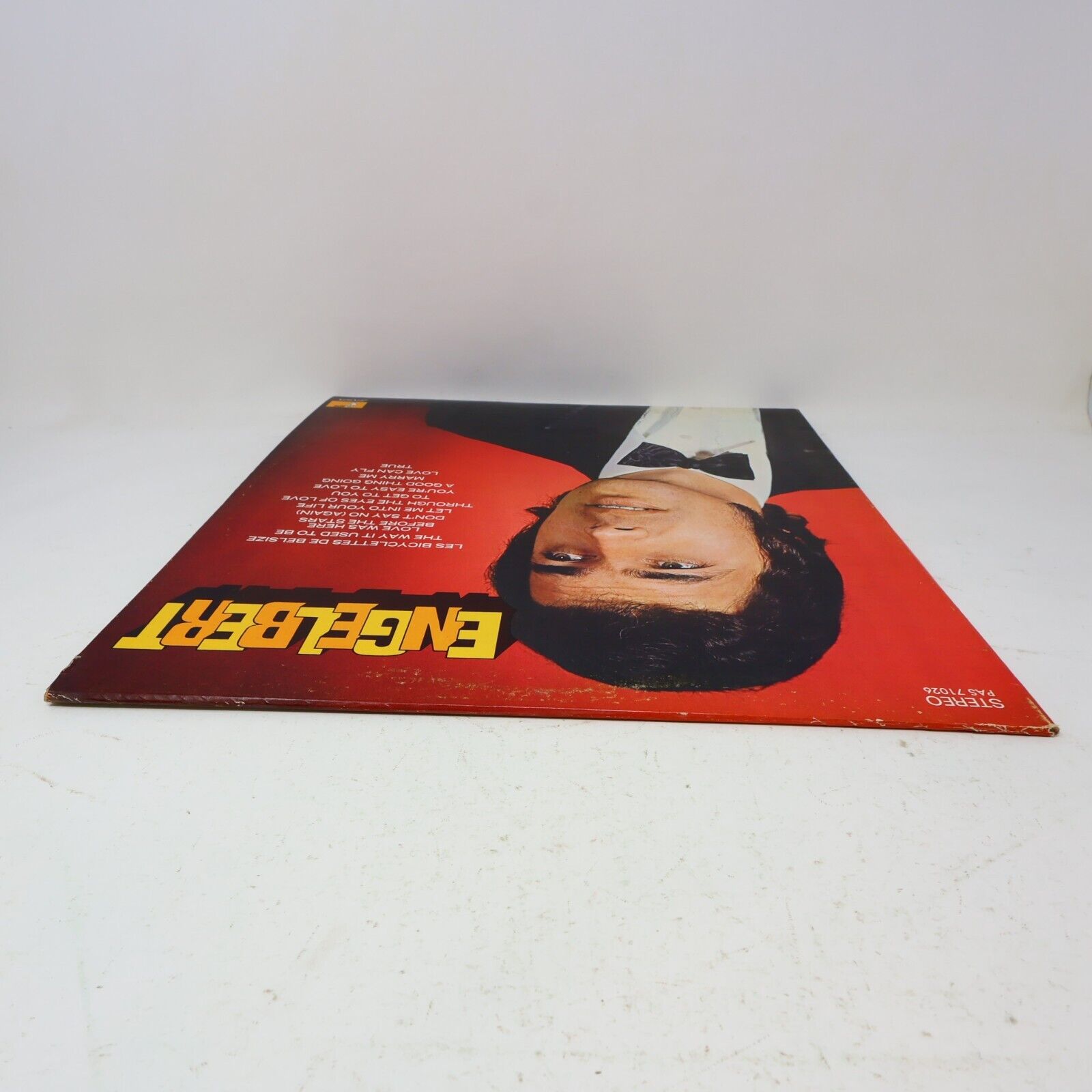Engelbert Humperdinck Self Titled LP Record Vinyl PAS 71026 Canada Parrot 1969