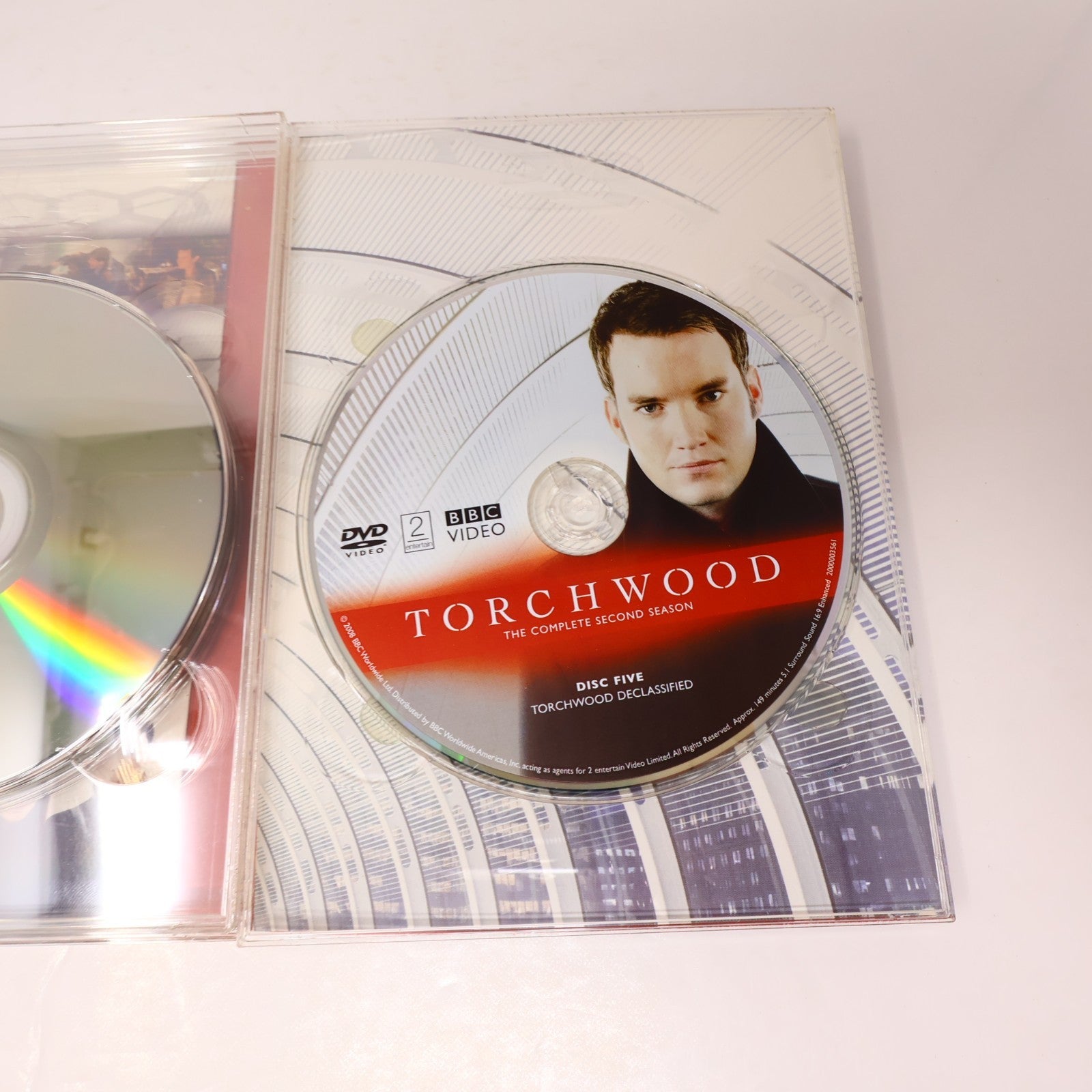 Torchwood Second Season #2 DVD NTSC BBC James Masters/Freema Agyeman Tested
