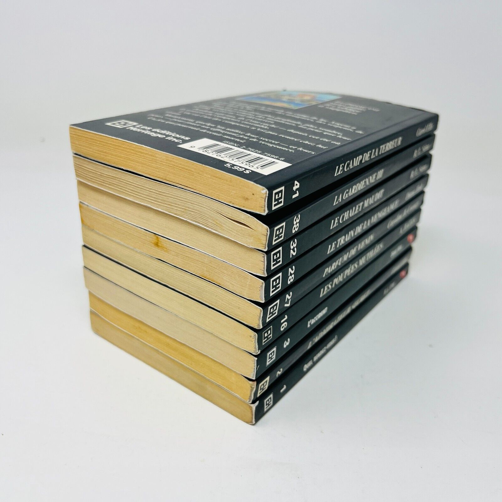 9x Frissons EH Lot Livres Quel Rendez-Vous!/L'Accident/Poupées Mutilées Stine