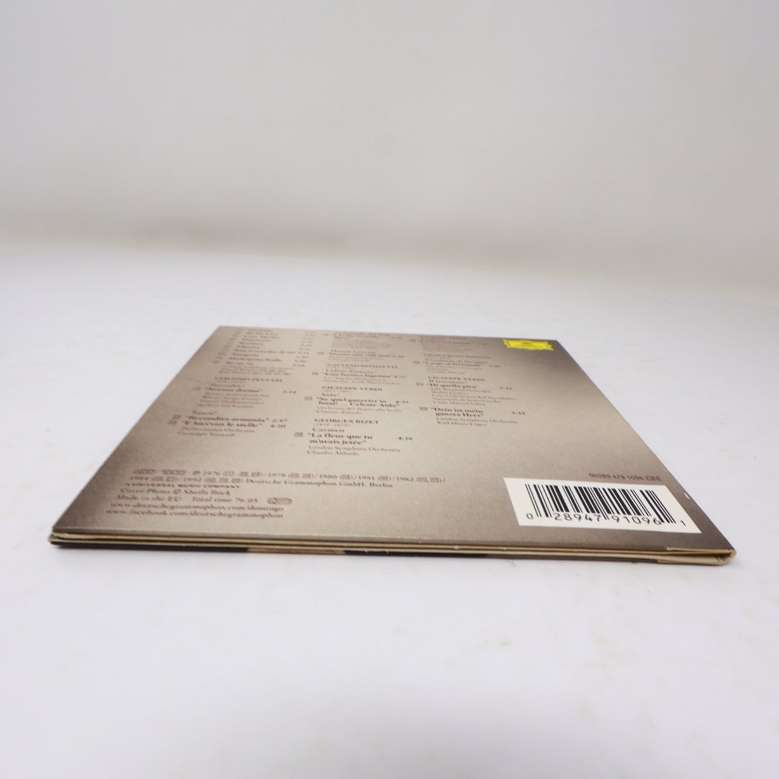 Plácido Domingo - Forever Domingo CD 1994 Classical Deutsche Grammophon 479 1096
