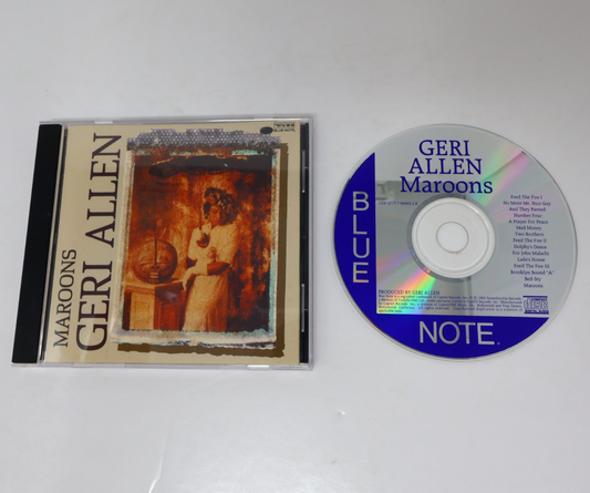 Geri Allen Maroons CD Blue Note No More Mr. Nice Guy/And They Partied/Mad Money