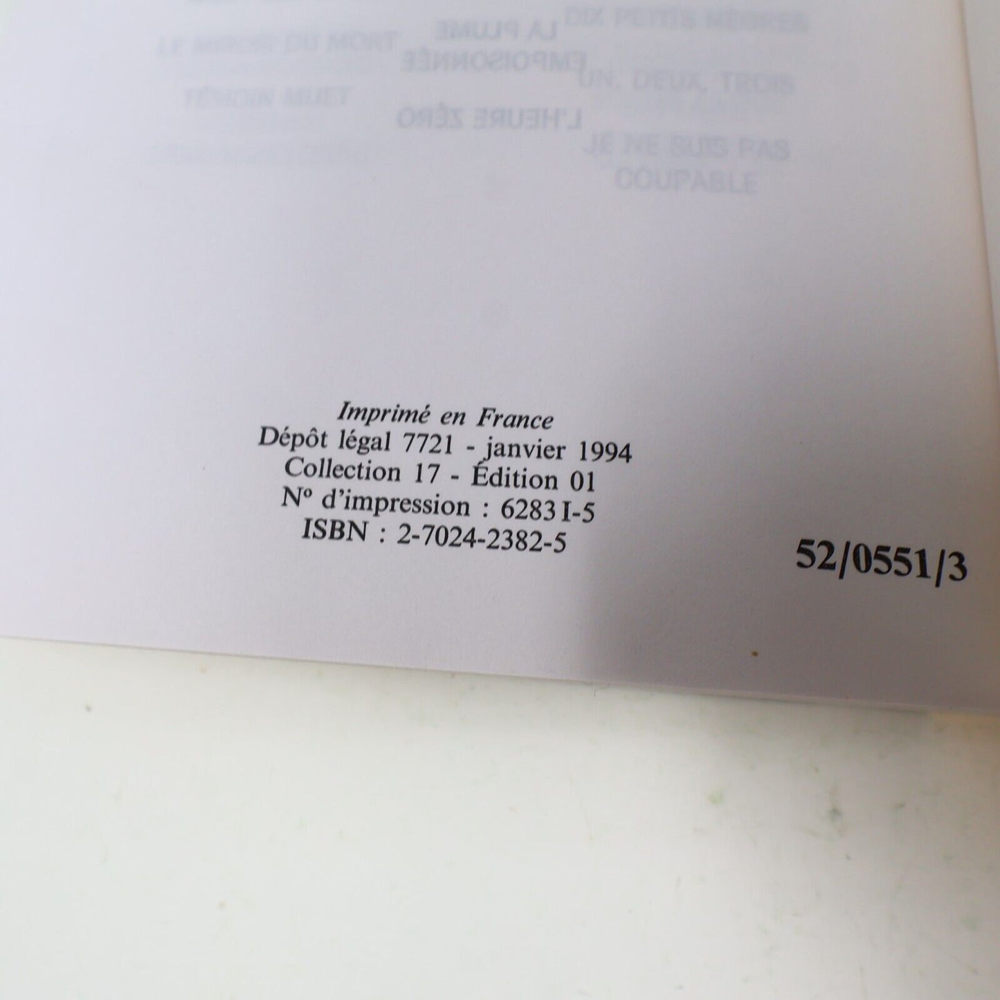 Intégrale David Goodis #2 1994 Librairie des Champs-Élysées Français Omnibus 90s