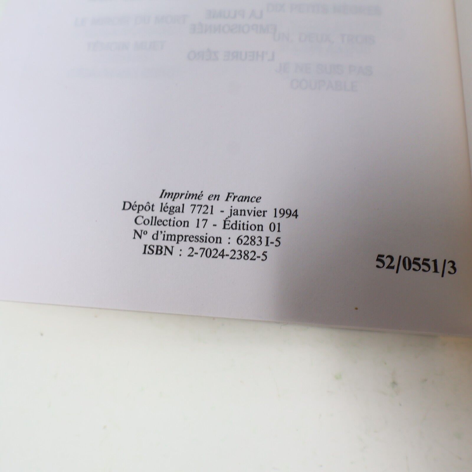 Intégrale David Goodis #2 1994 Librairie des Champs-Élysées Français Omnibus 90s