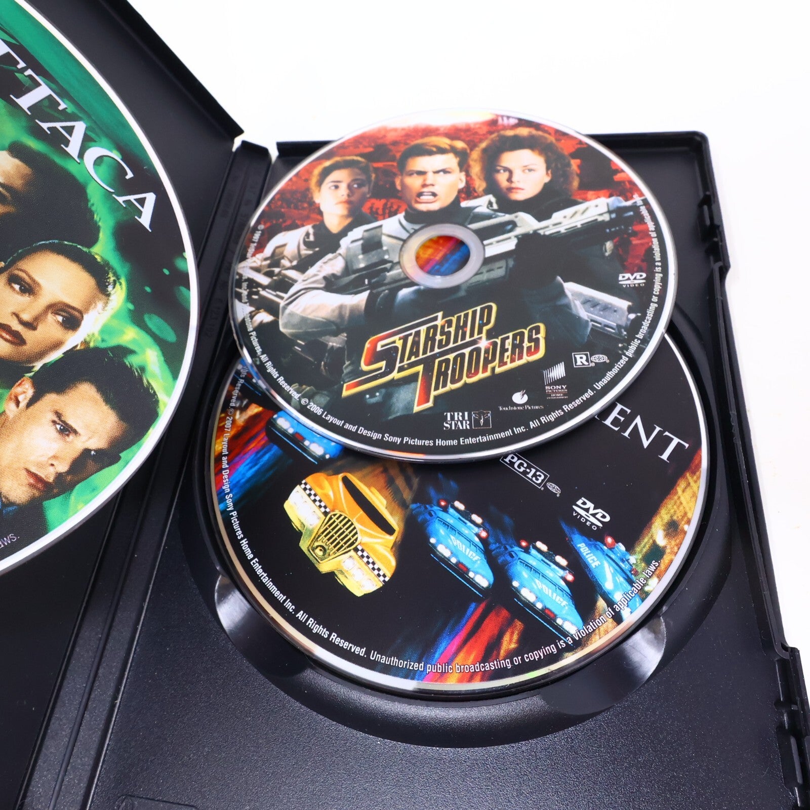 Gattaca/Starship Troopers/Fifth Element Triple Feature DVD Science-Fiction Set