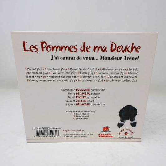 Les Pommes de ma Douche - J'ai connu de vous Monsieur Trénet CD 2004 Jazz