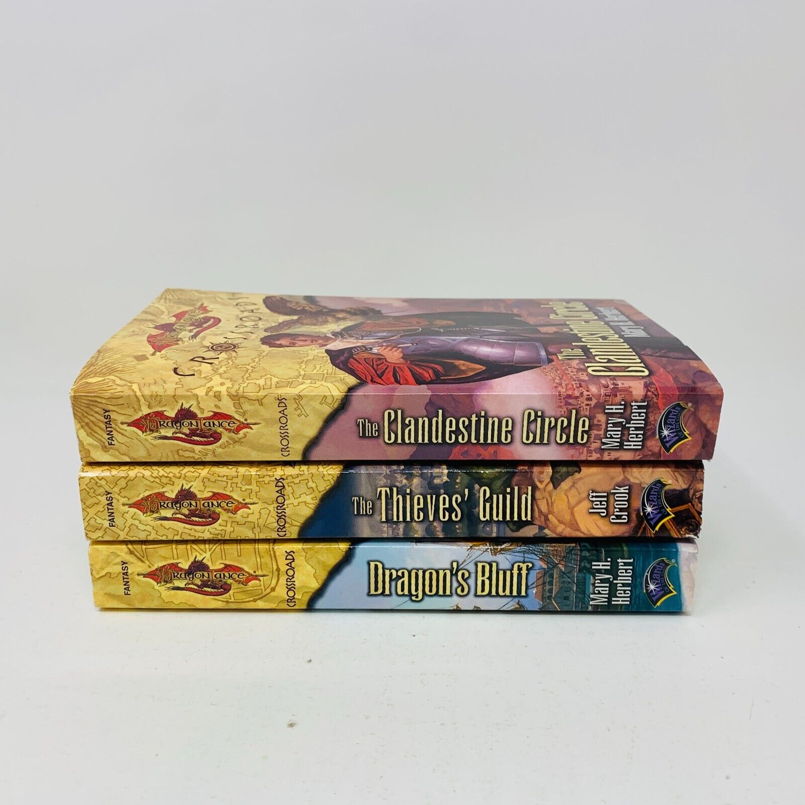 DragonLance Crossroads #1-3 Lot Clandestine Circle Thieves' Guild Dragon's Bluff