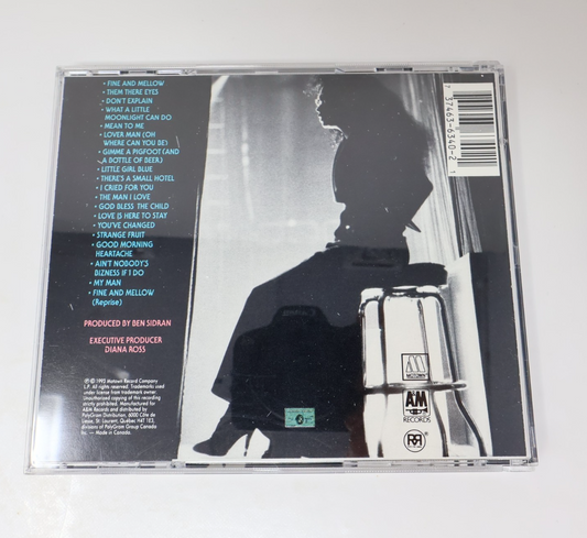 Diana Ross Live Stolen Moments The Lady Sings... Jazz And Blues CD Motown 1993
