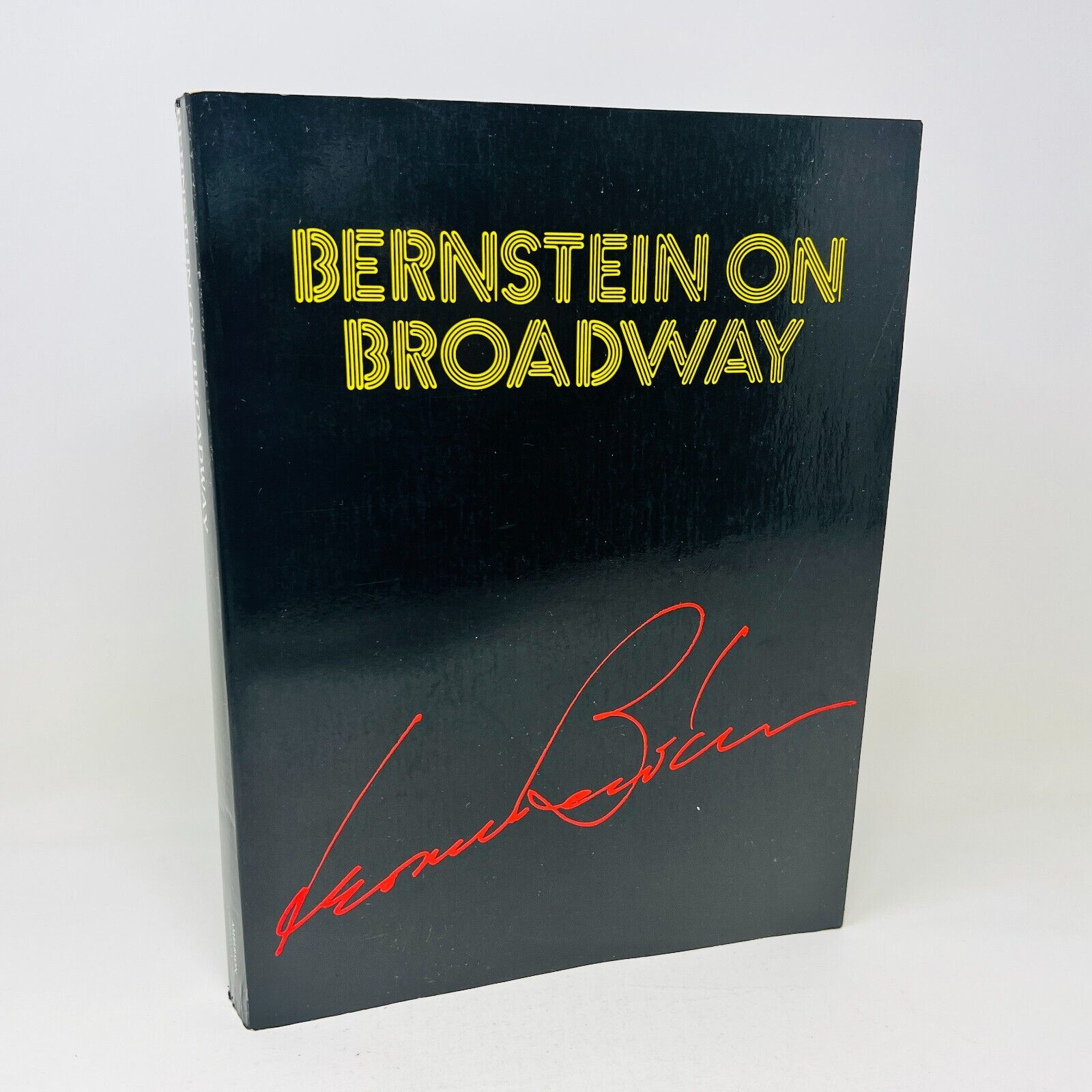 1981 Bernstein on Broadway Songbook Piano Vocal Amberson/Shirmer Paperback