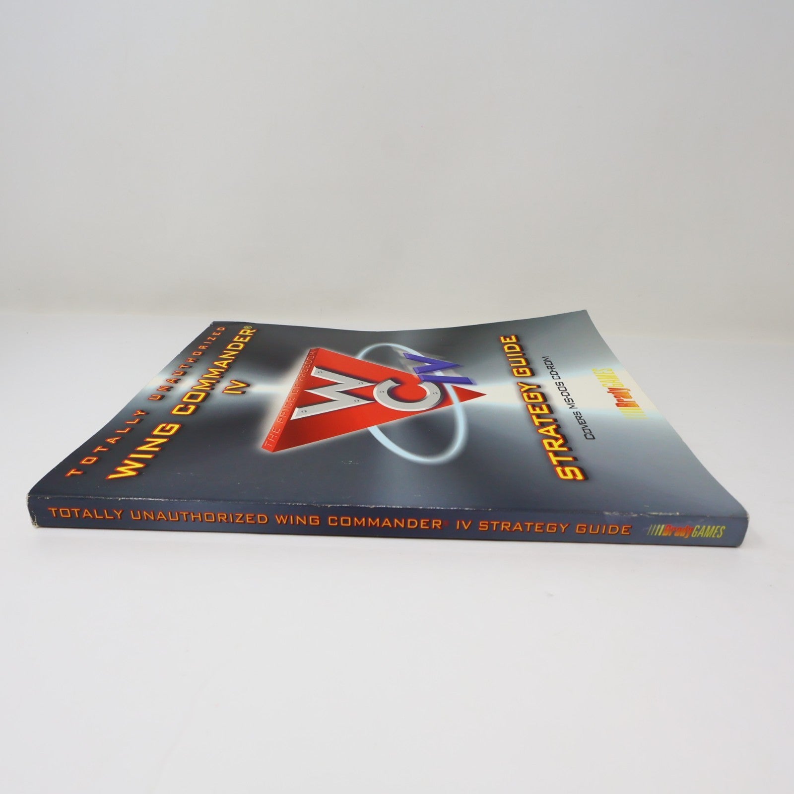 Wing Commander IV #4 Strategy Guide For Ms-Dos Cd-Rom Bradygames 1996 PB Book