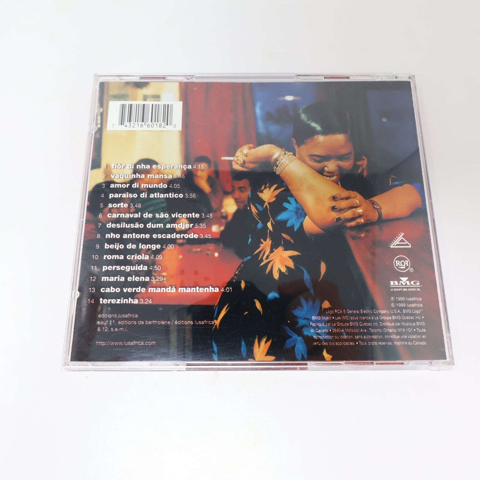 Cesaria Evora 4 CD Lot Café Atlantico/Miss Perfumado/Voz D'Amor/Sao Vicente di