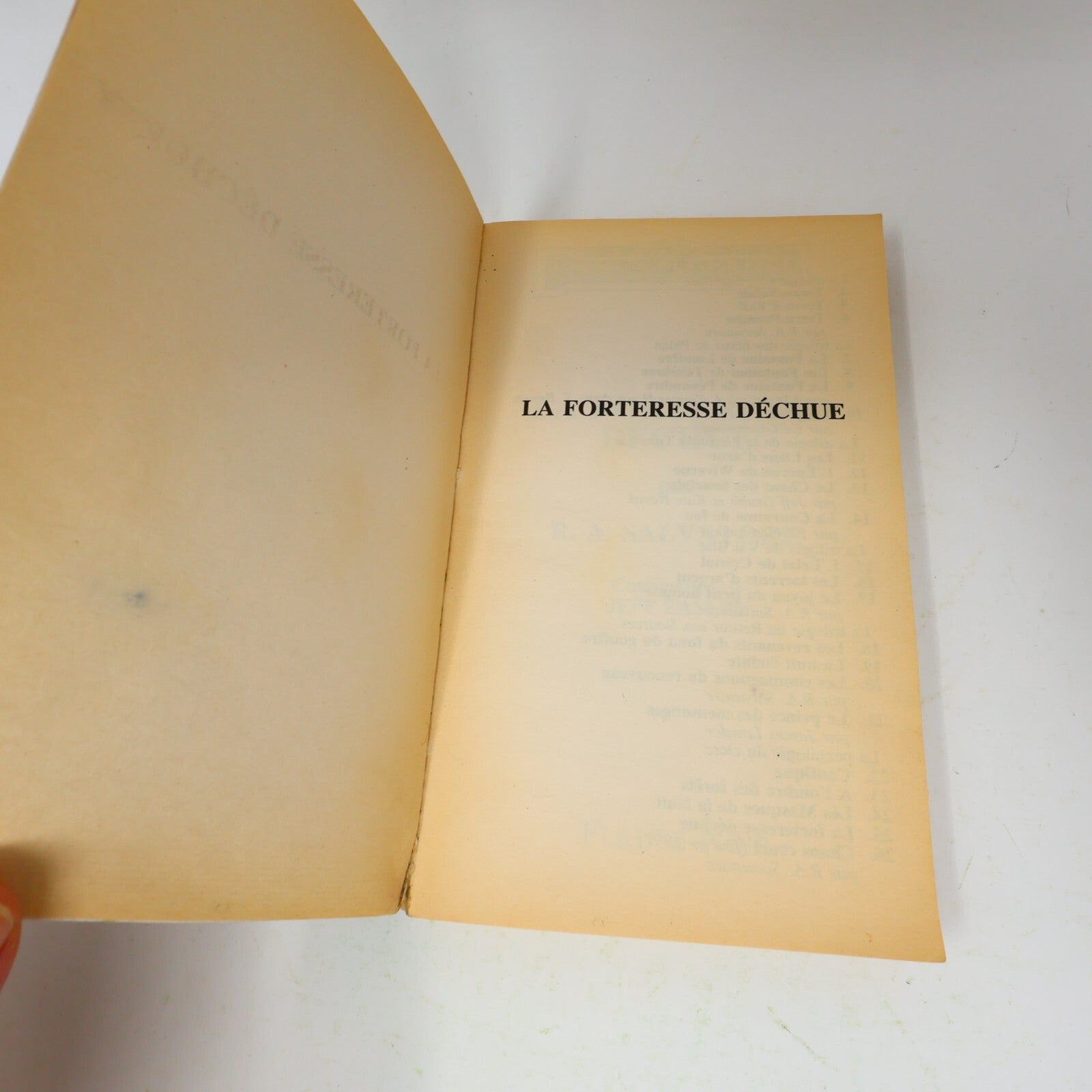La Pentalogie du Clerc Royaumes Oubliés Lot Masques de la Nuit/Forteresse Déchue