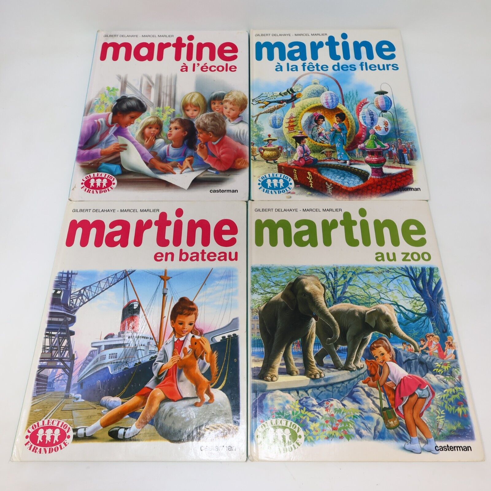 Martine Jean-lou et Sophie Lot 10 Livres Gilbert Delahaye Marcel Marlier French