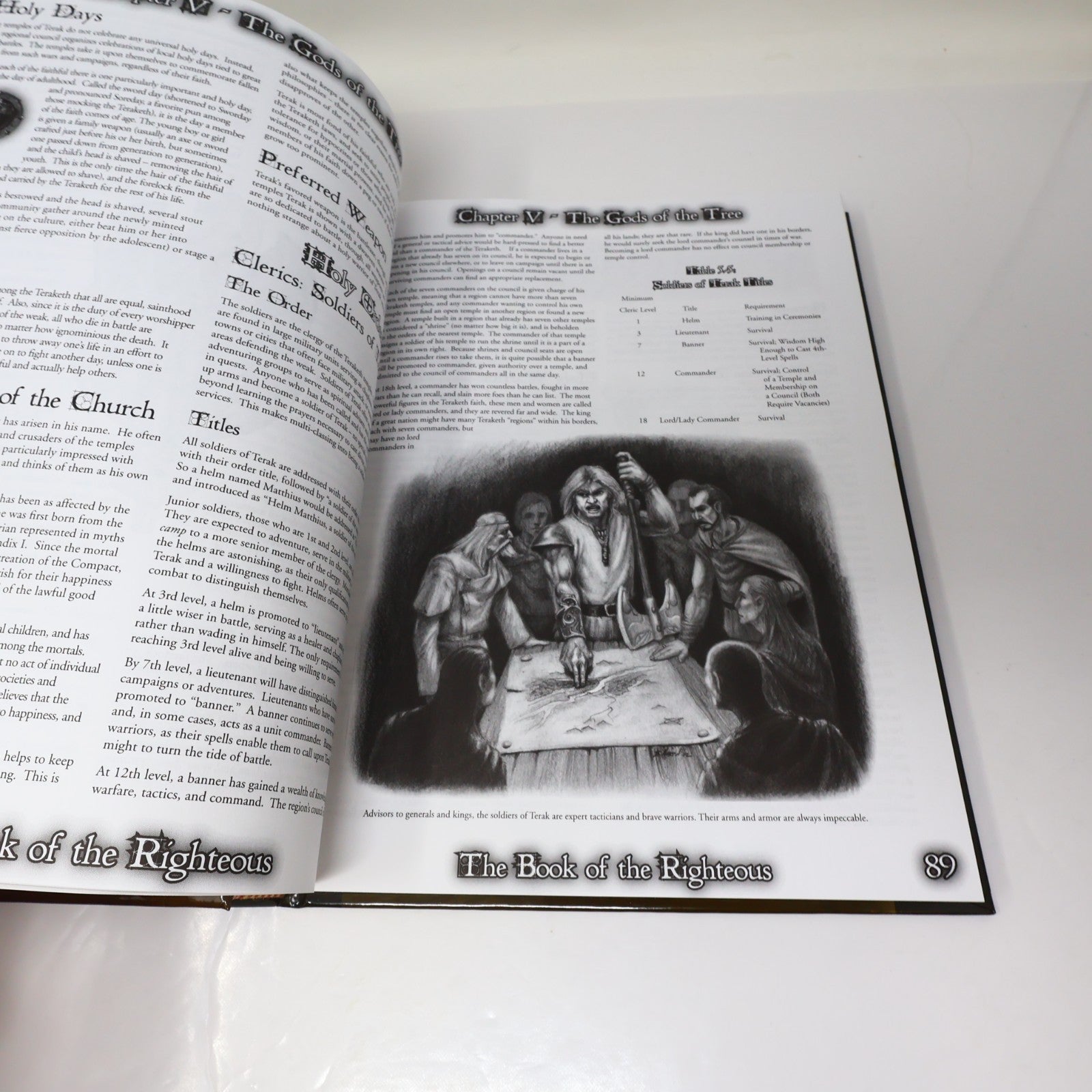 The Book of the Righteous Aaron Loeb D20 System Arcana Green Ronin 2002 HC Rpg