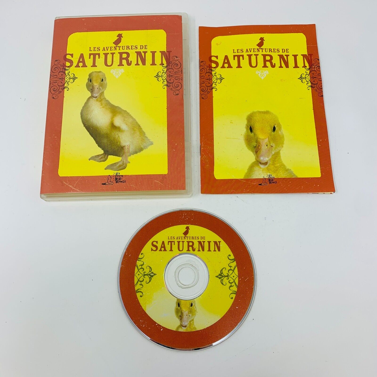 Les Aventures de Saturnin le Canard Version Française Enfants DVD Testé Region 1