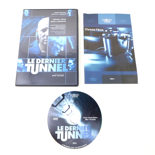 Le Dernier Tunnel DVD Michel Côté Jean Lapointe Érik Canuel Testé NTSC 2004 16:9